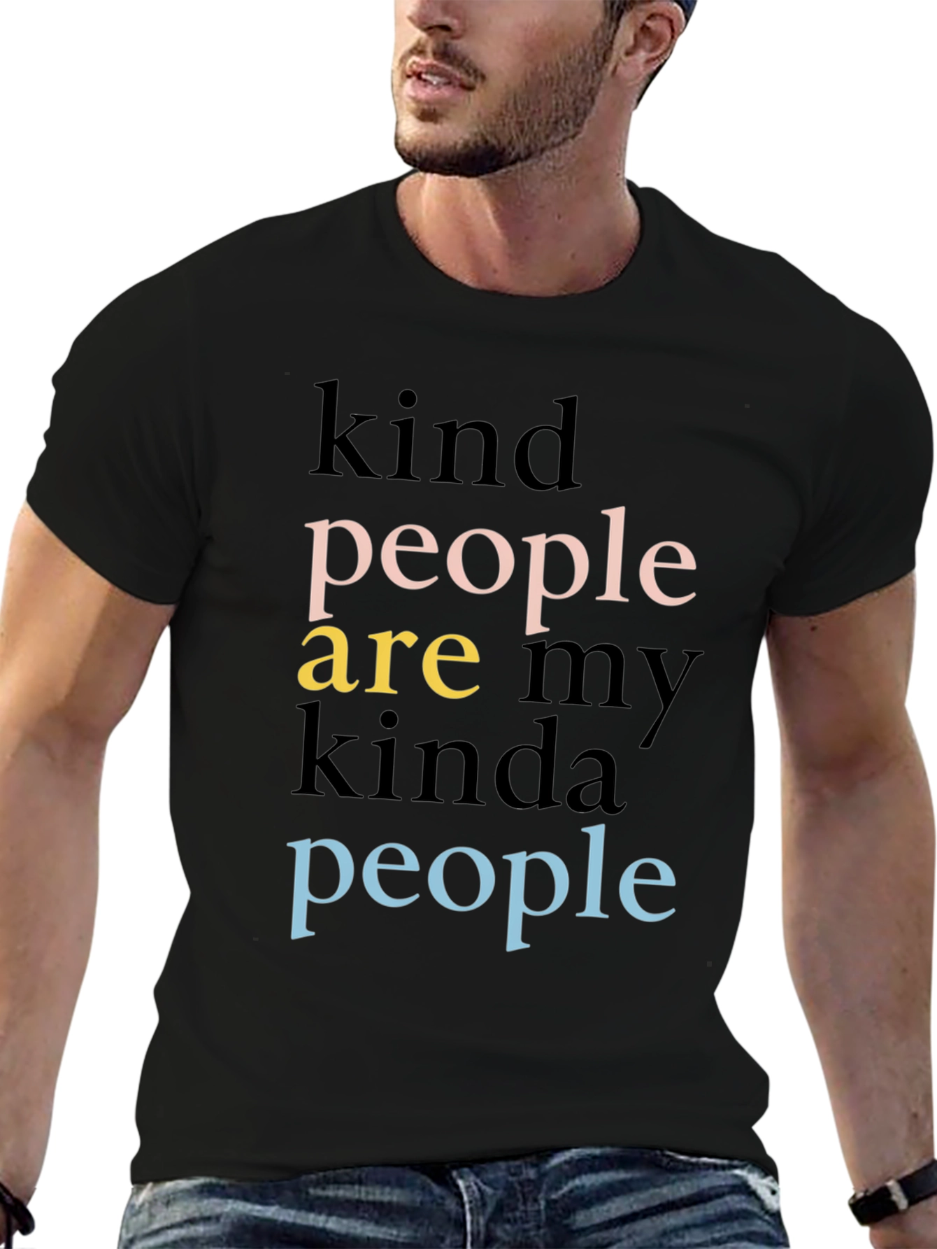 Kind People Graphic Tee - Stylish Comfort