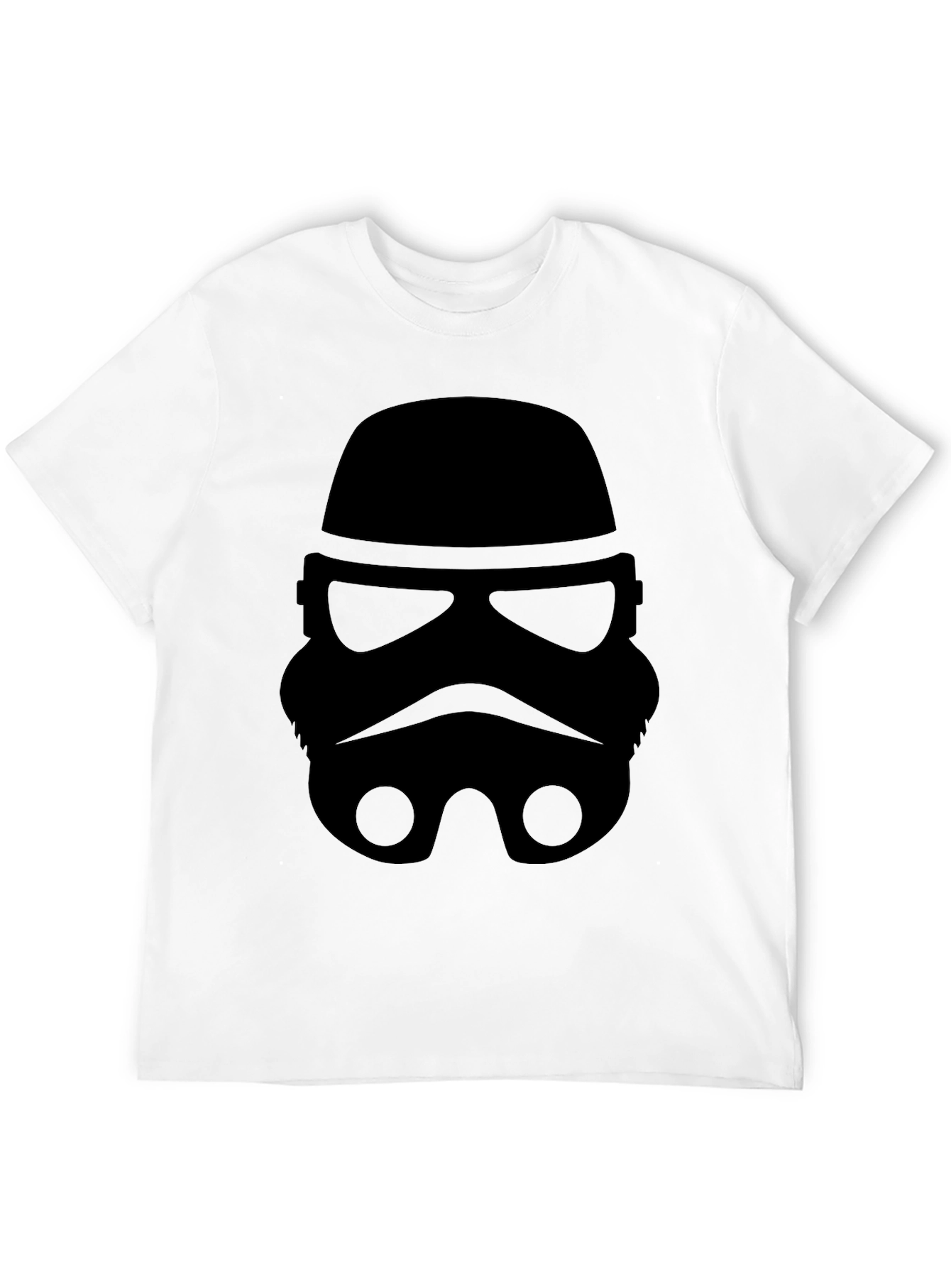 Stormtrooper Graphic Tee - Black Cotton Blend
