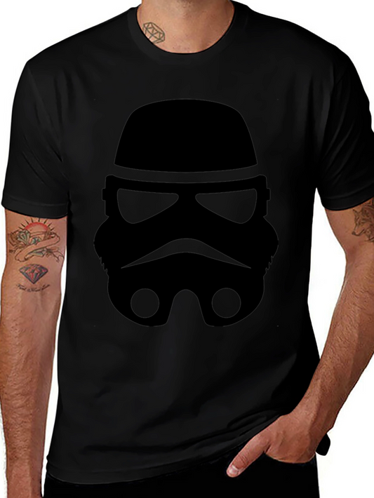 Stormtrooper Graphic Tee - Black Cotton Blend