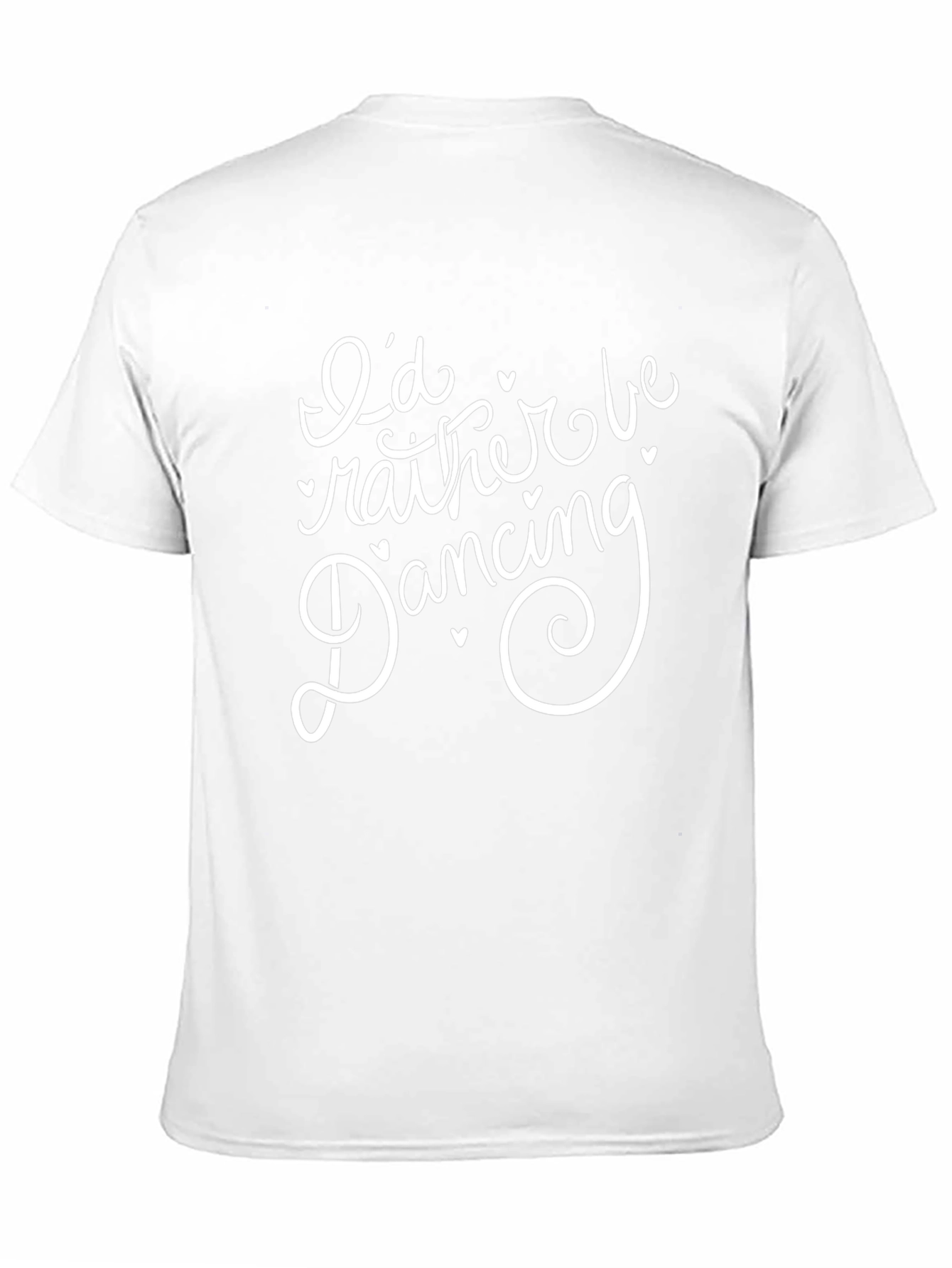 Id Rather Be Dancing Black T-Shirt