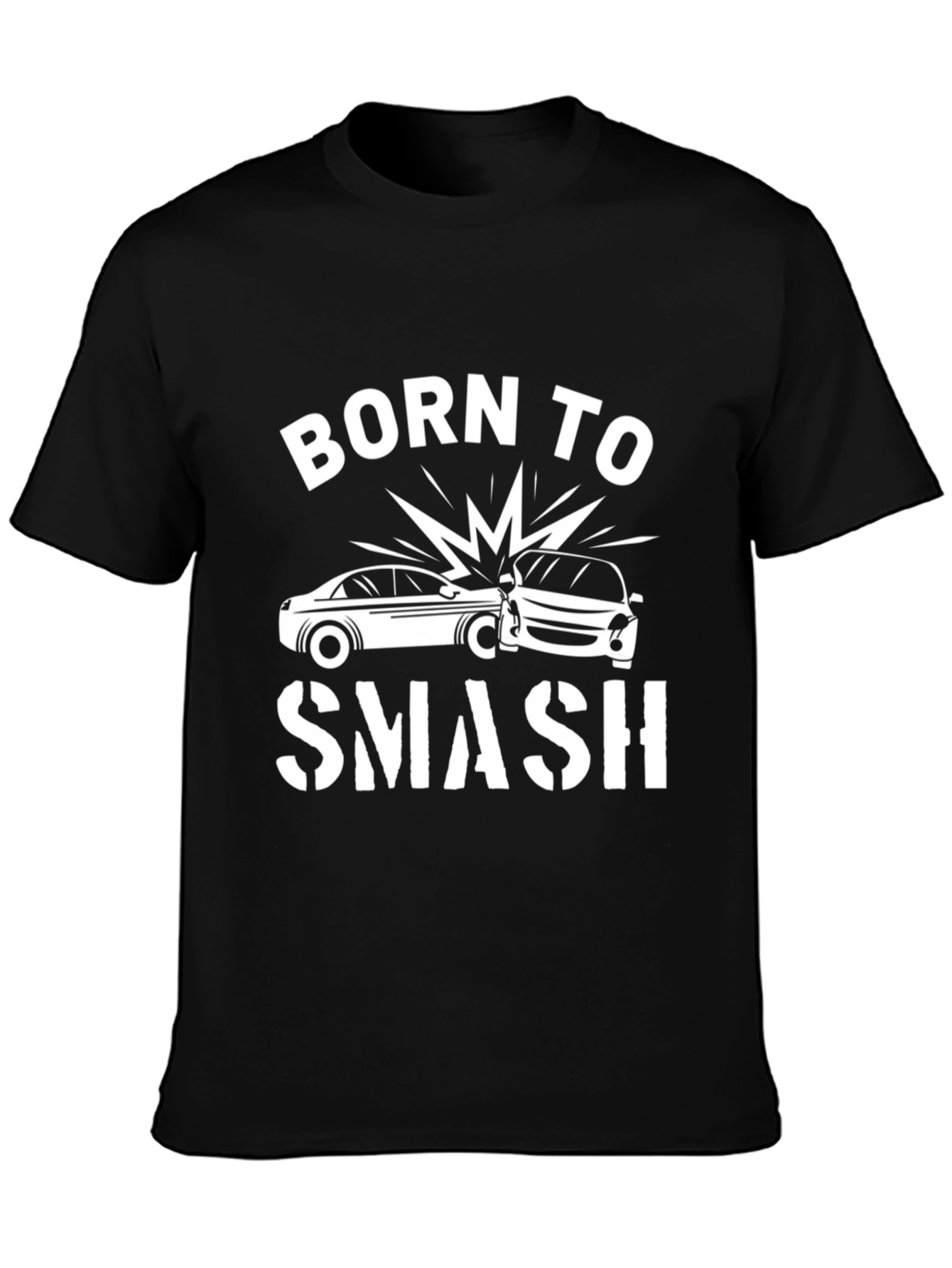 Born to Smash Car Crash T-Shirt