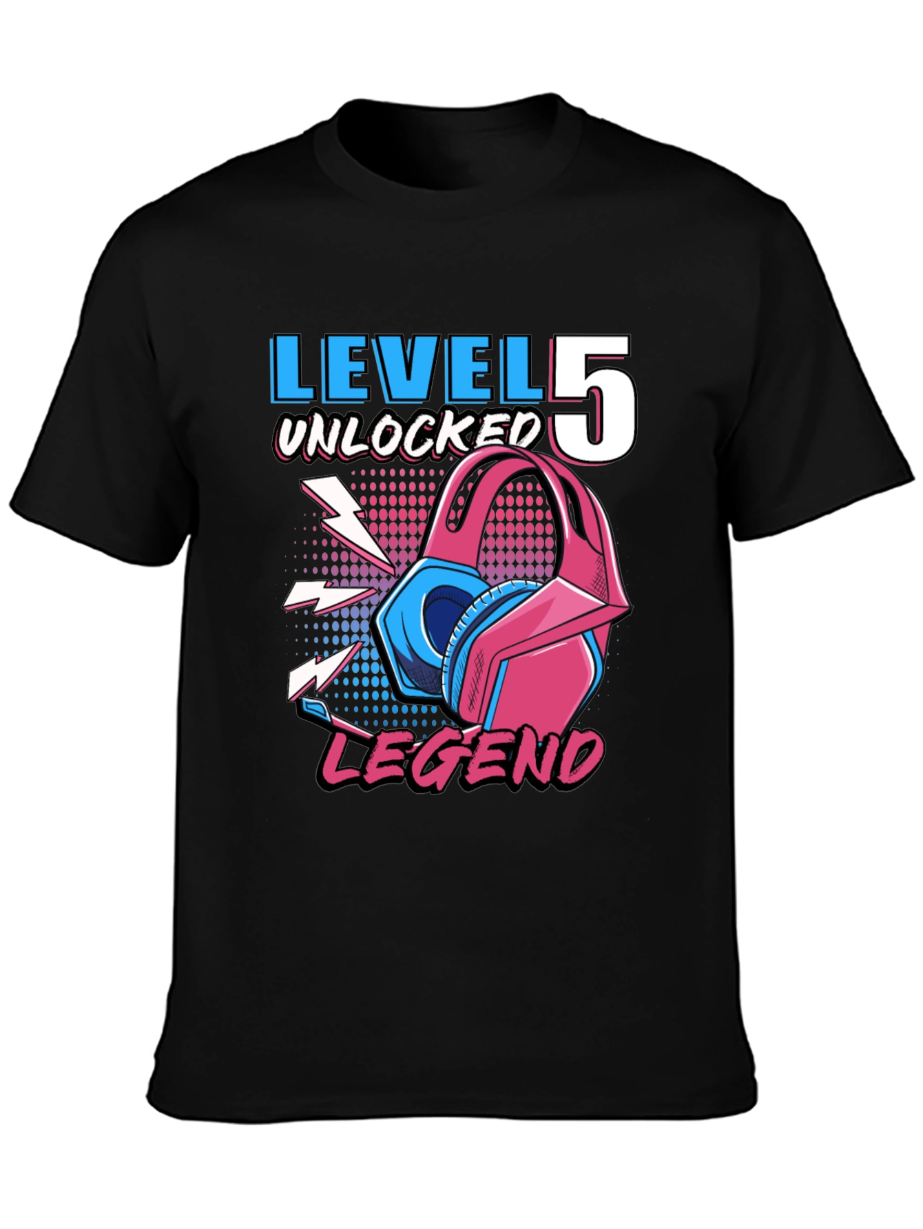 Level 5 Unlocked Legend Gaming T-Shirt