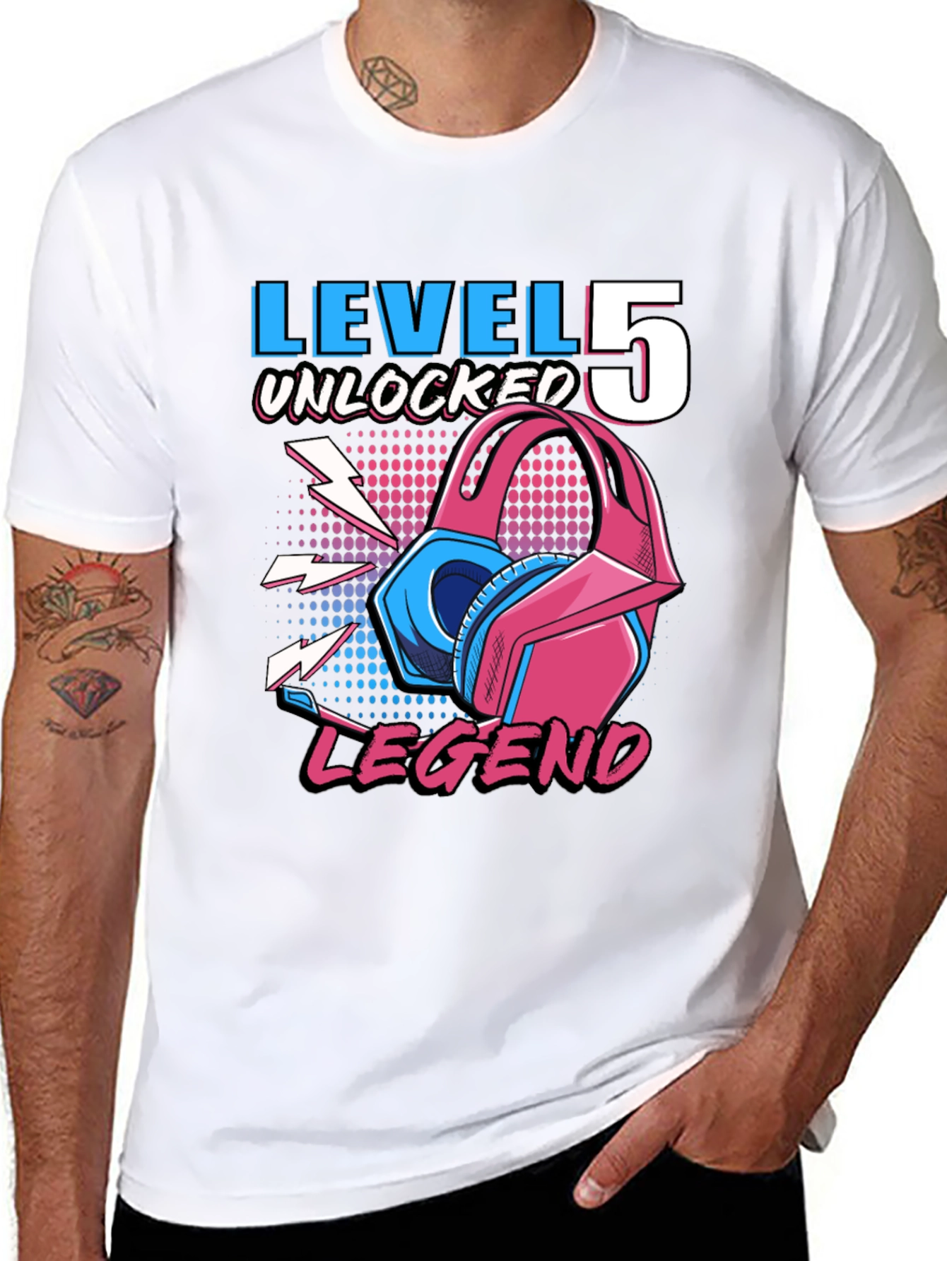 Level 5 Unlocked Legend Gaming T-Shirt