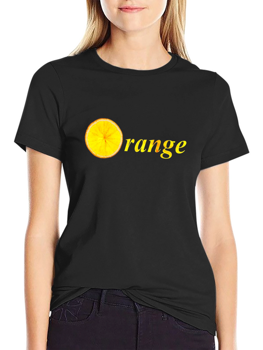 Orange Slice Graphic Tee - Fresh & Fun Style