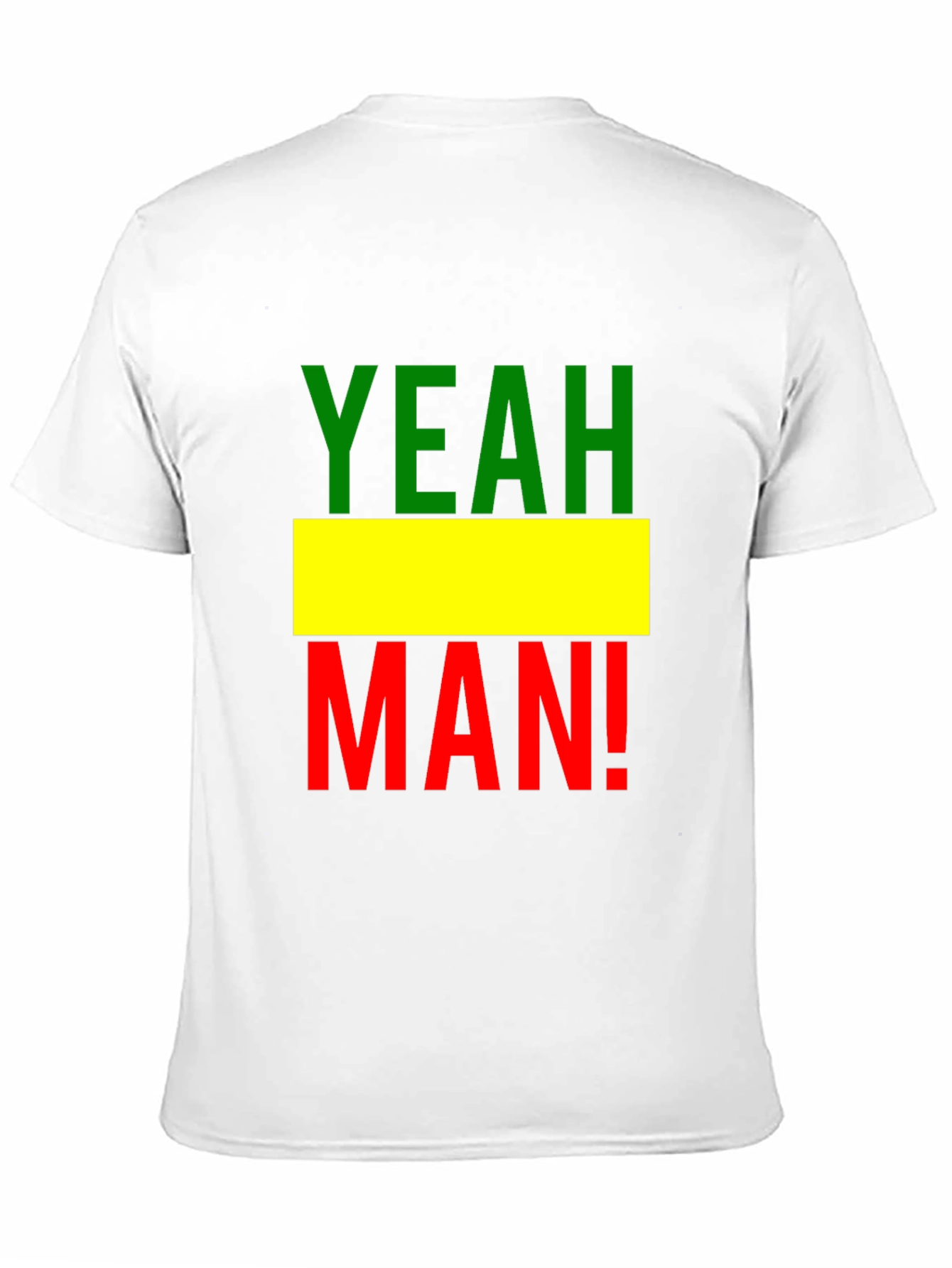 Yeah Man! Rastafarian T-Shirt - Black
