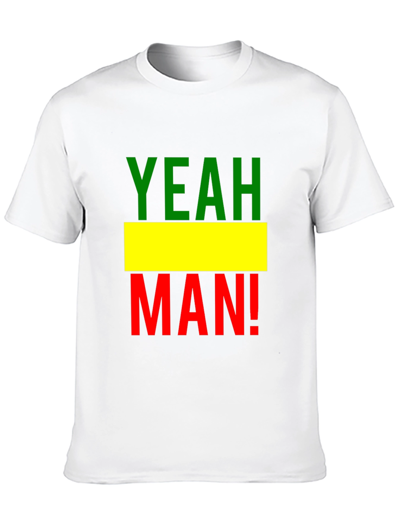 Yeah Man! Rastafarian T-Shirt - Black