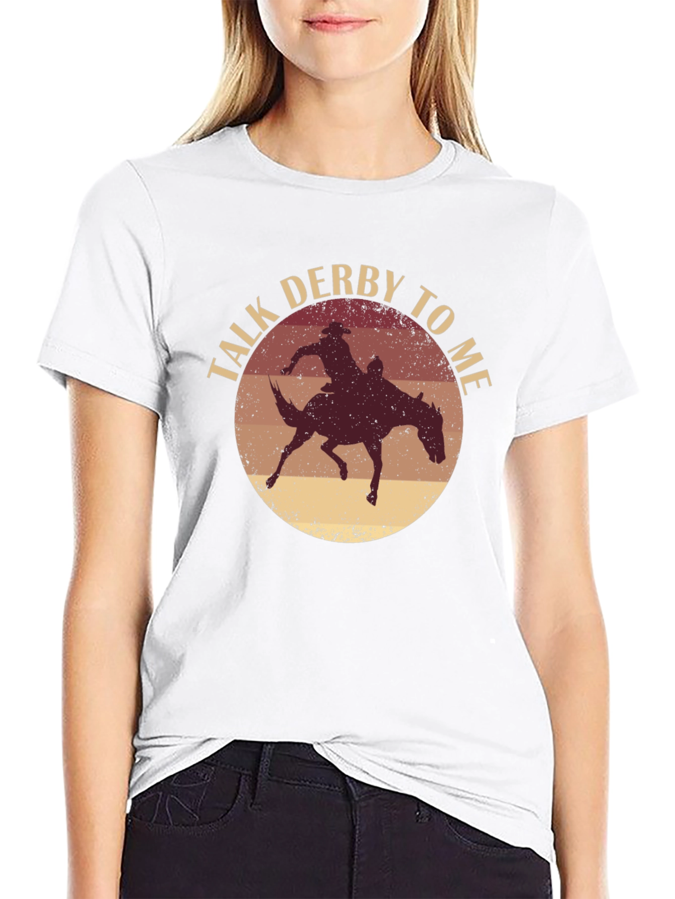 Talk Derby To Me Graphic Tee