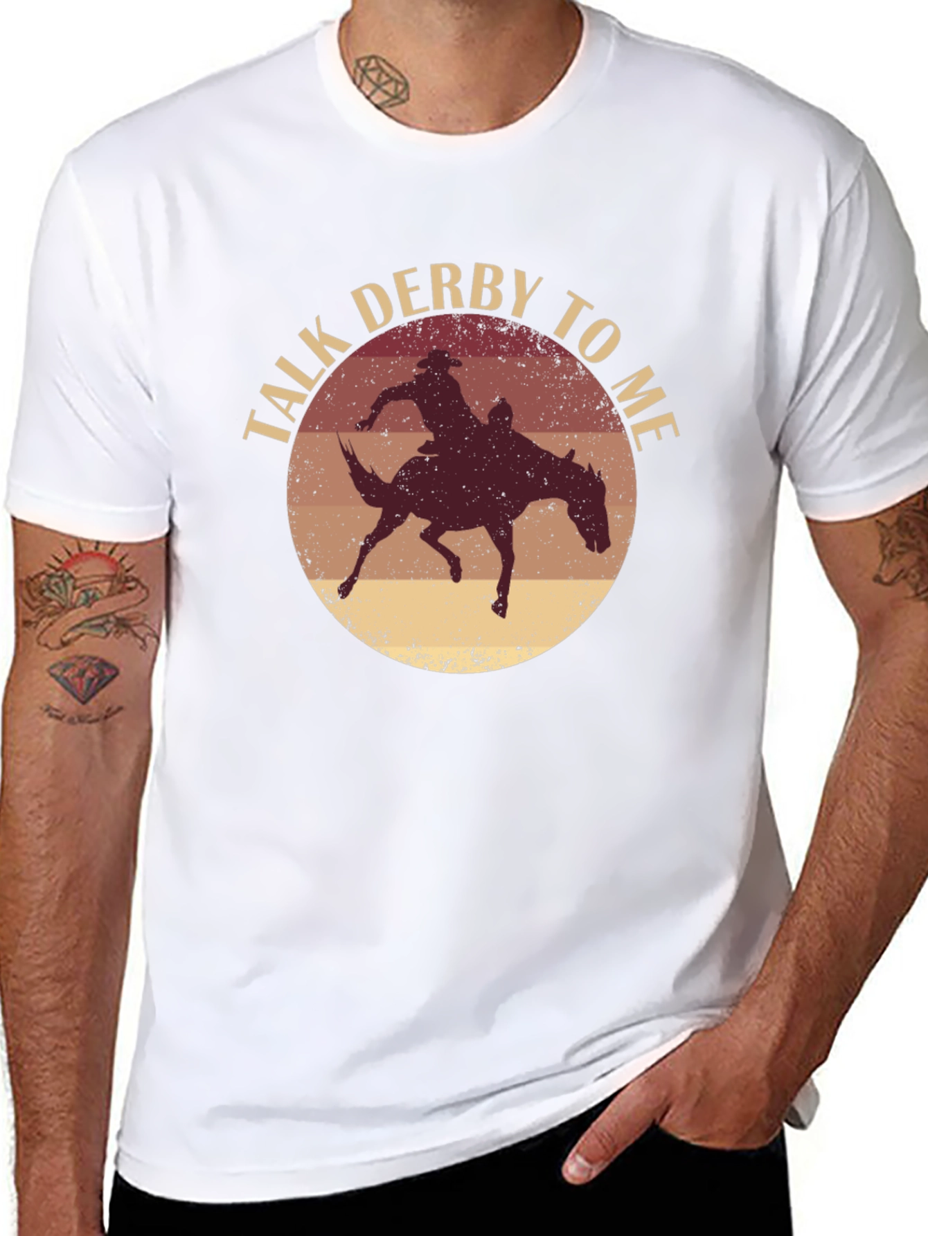 Talk Derby To Me Graphic Tee