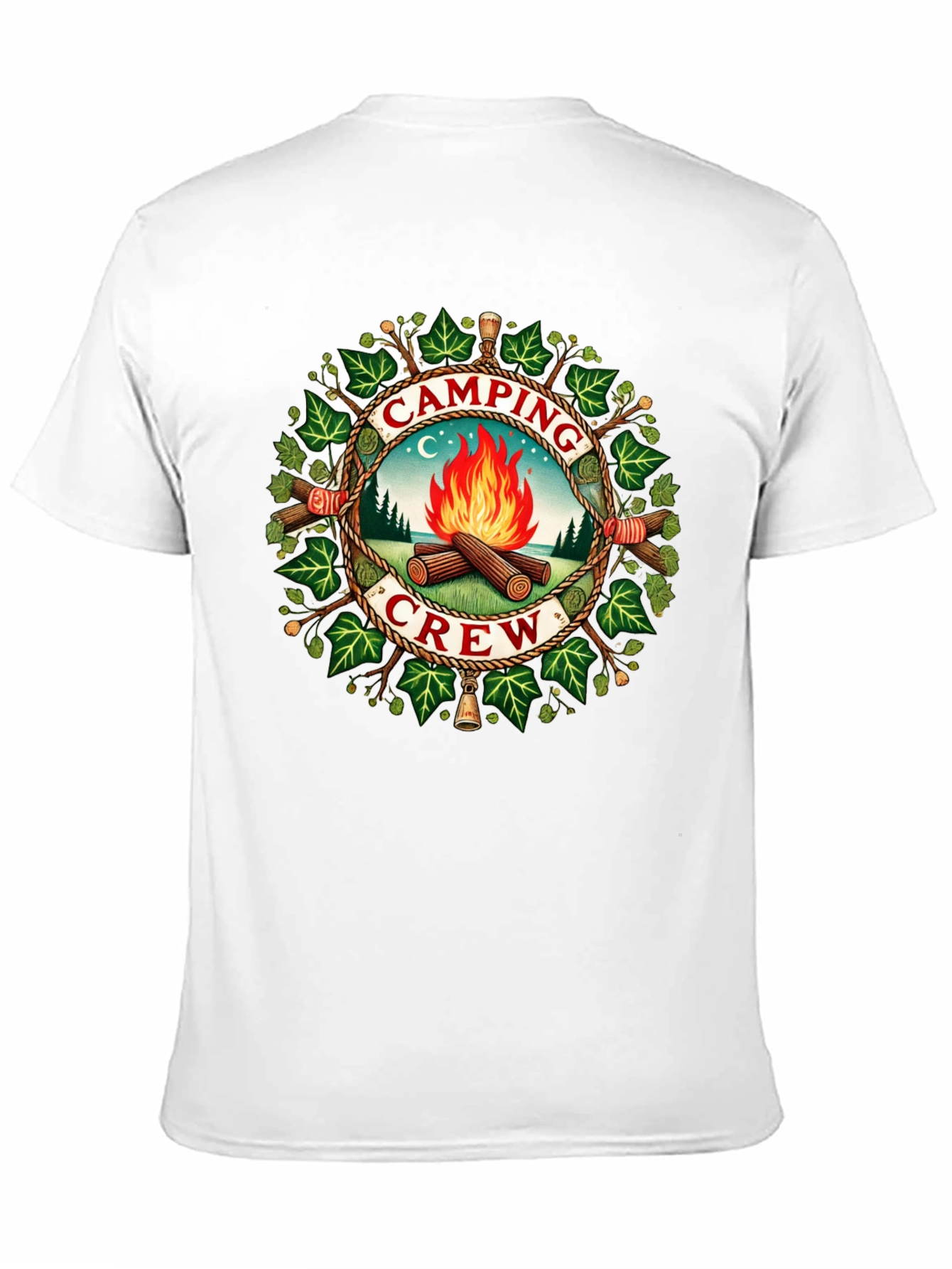 Camping Crew Graphic T-Shirt - Adventure Ready!
