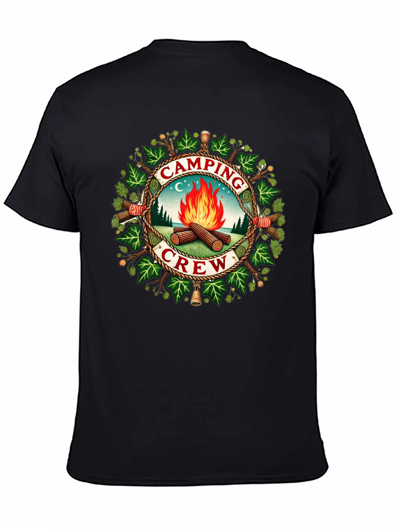 Camping Crew Graphic T-Shirt - Adventure Ready!