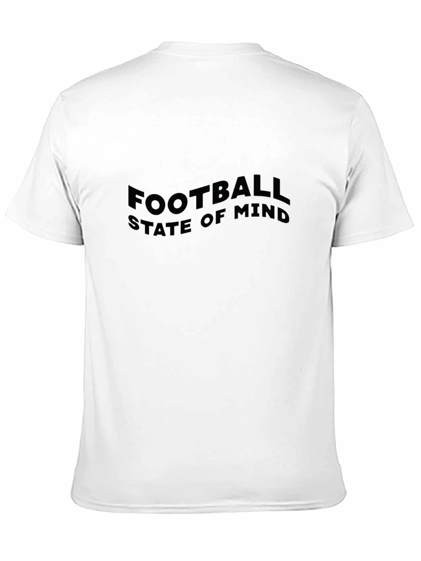 Football State of Mind Black T-Shirt