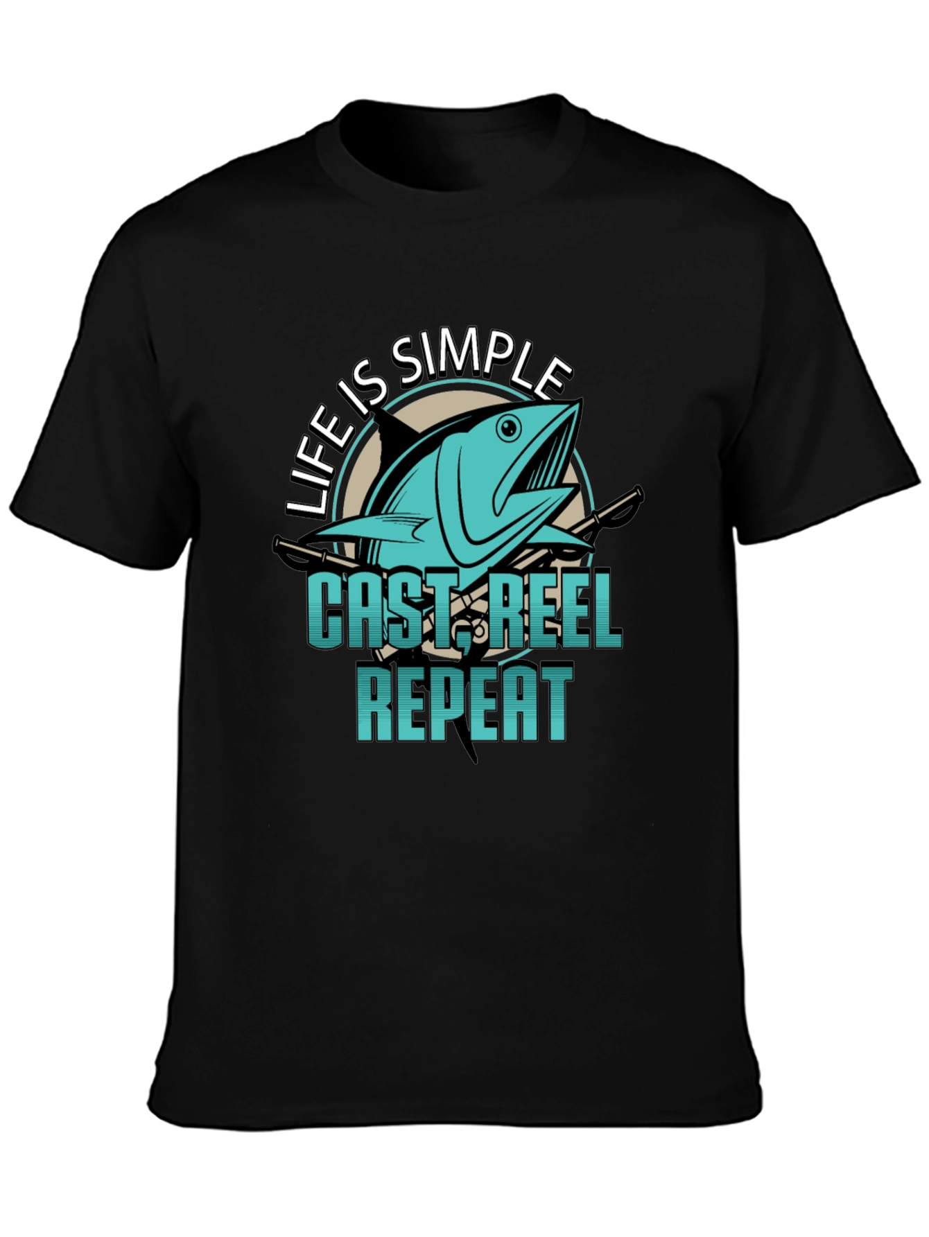 Life is Simple Fishing T-Shirt