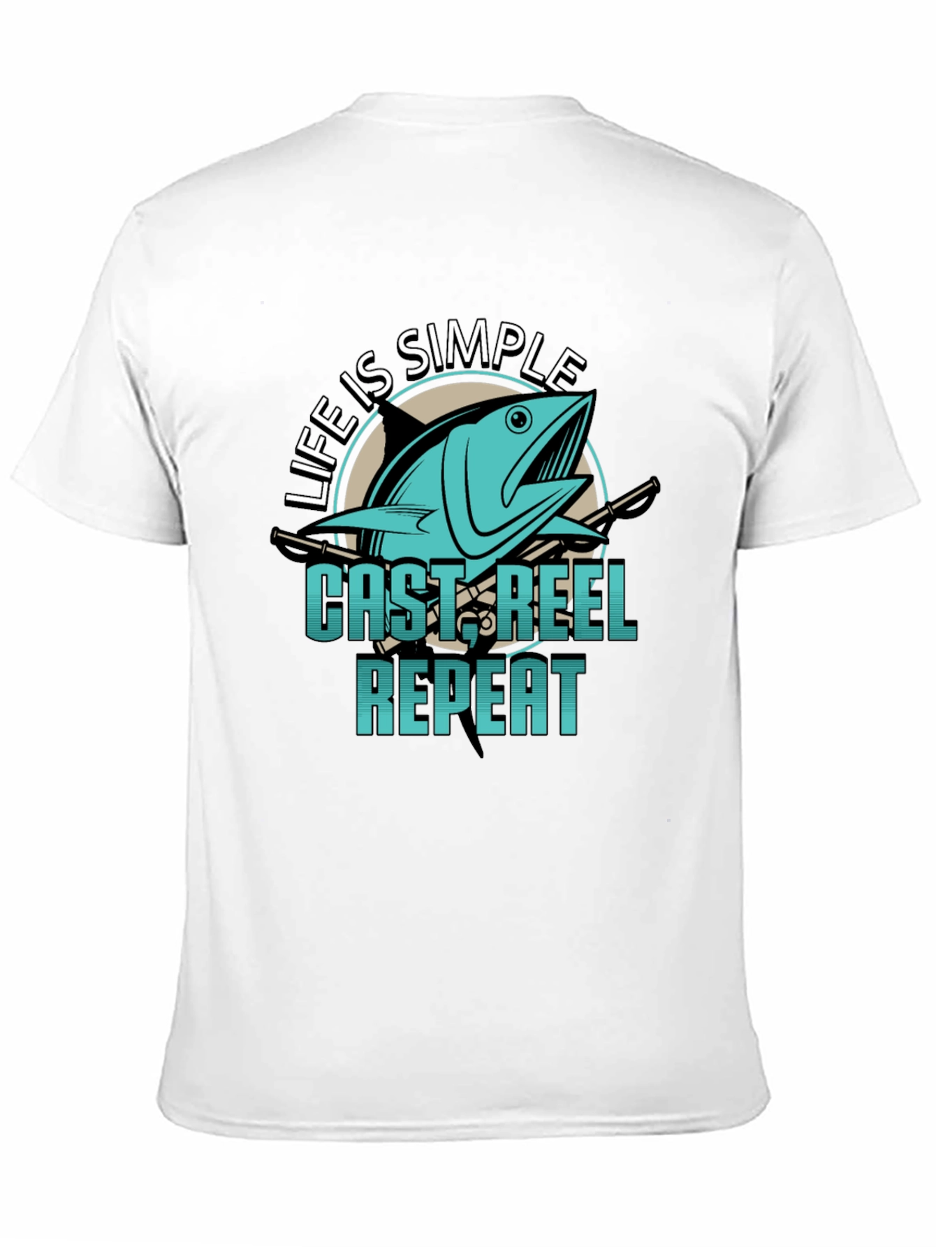 Life is Simple Fishing T-Shirt