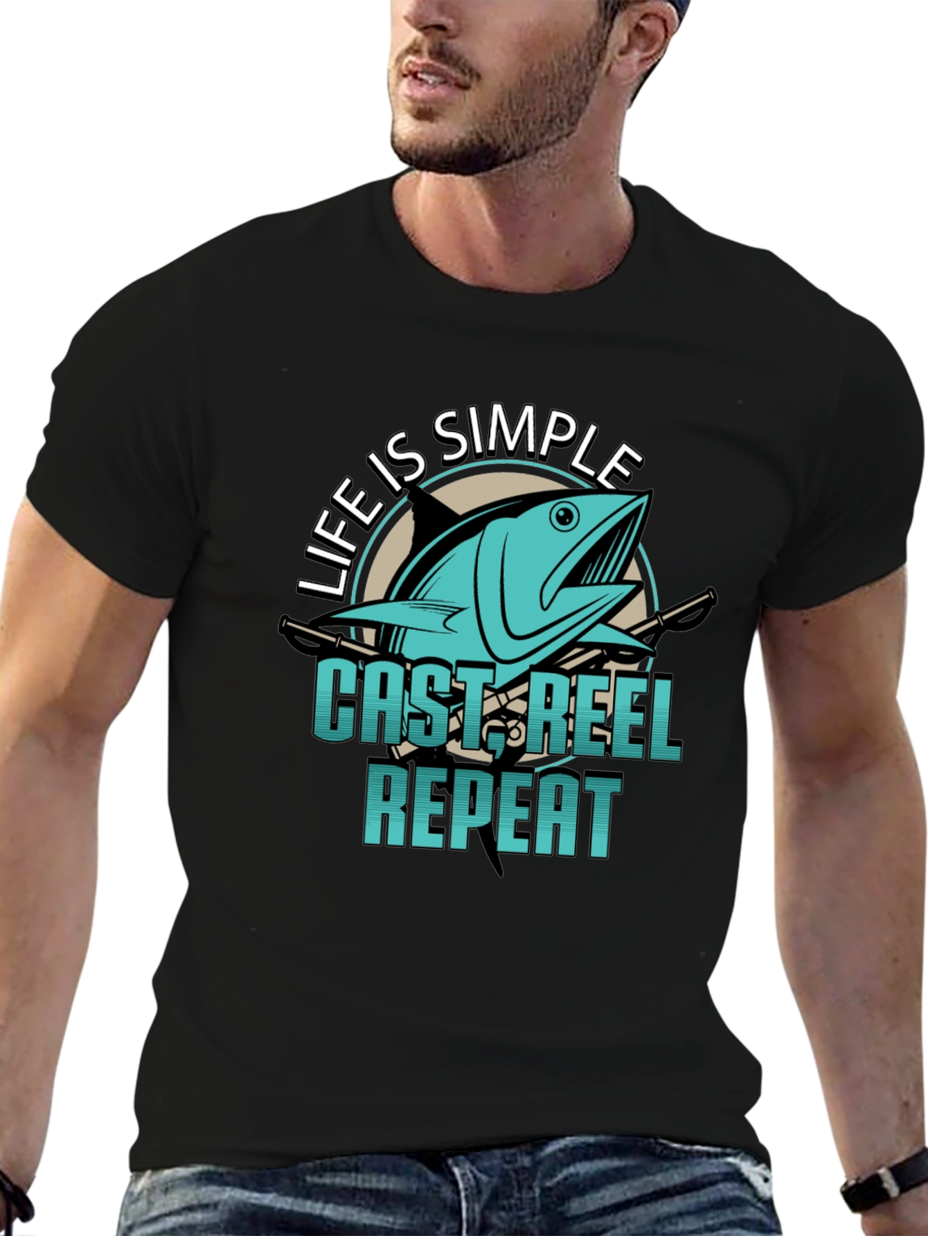Life is Simple Fishing T-Shirt