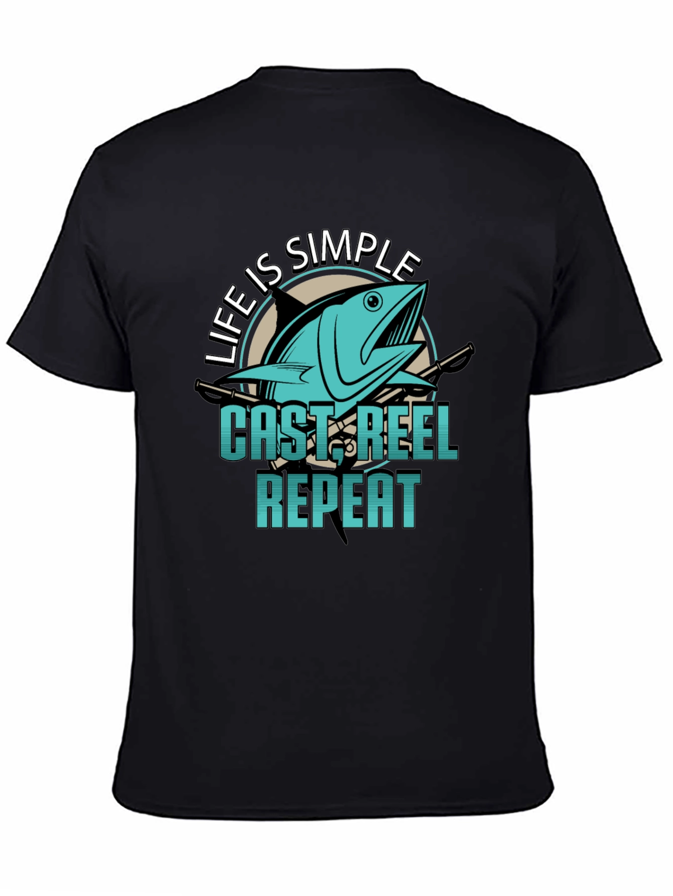 Life is Simple Fishing T-Shirt