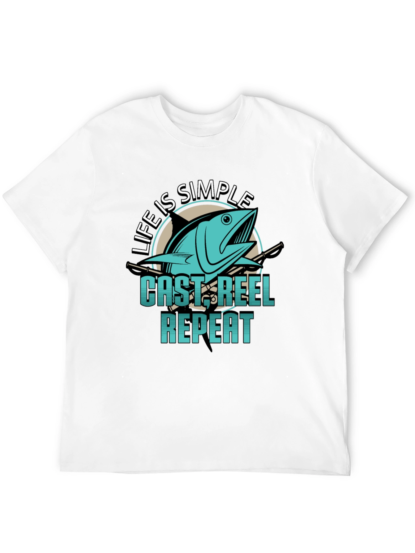 Life is Simple Fishing T-Shirt