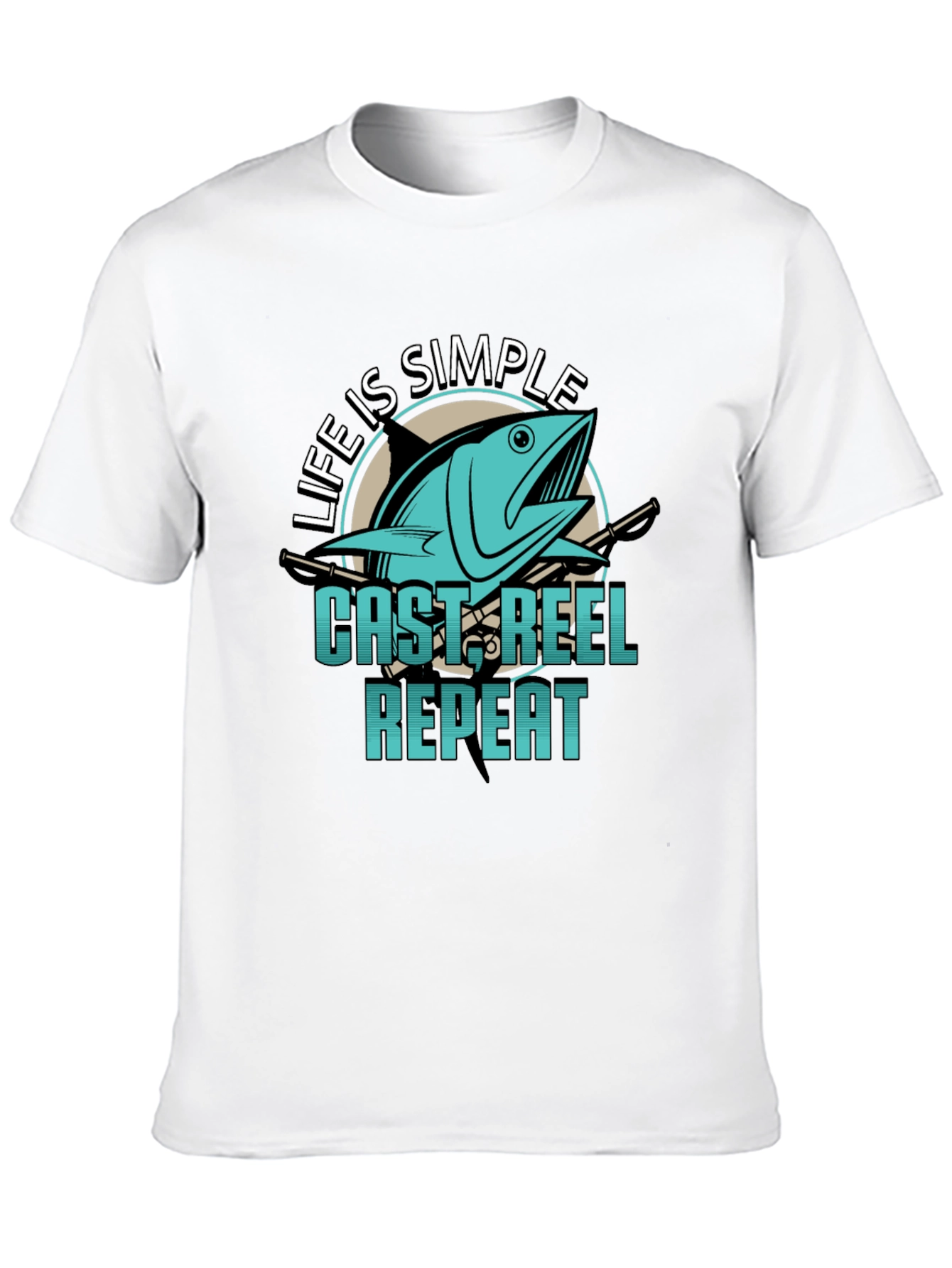 Life is Simple Fishing T-Shirt