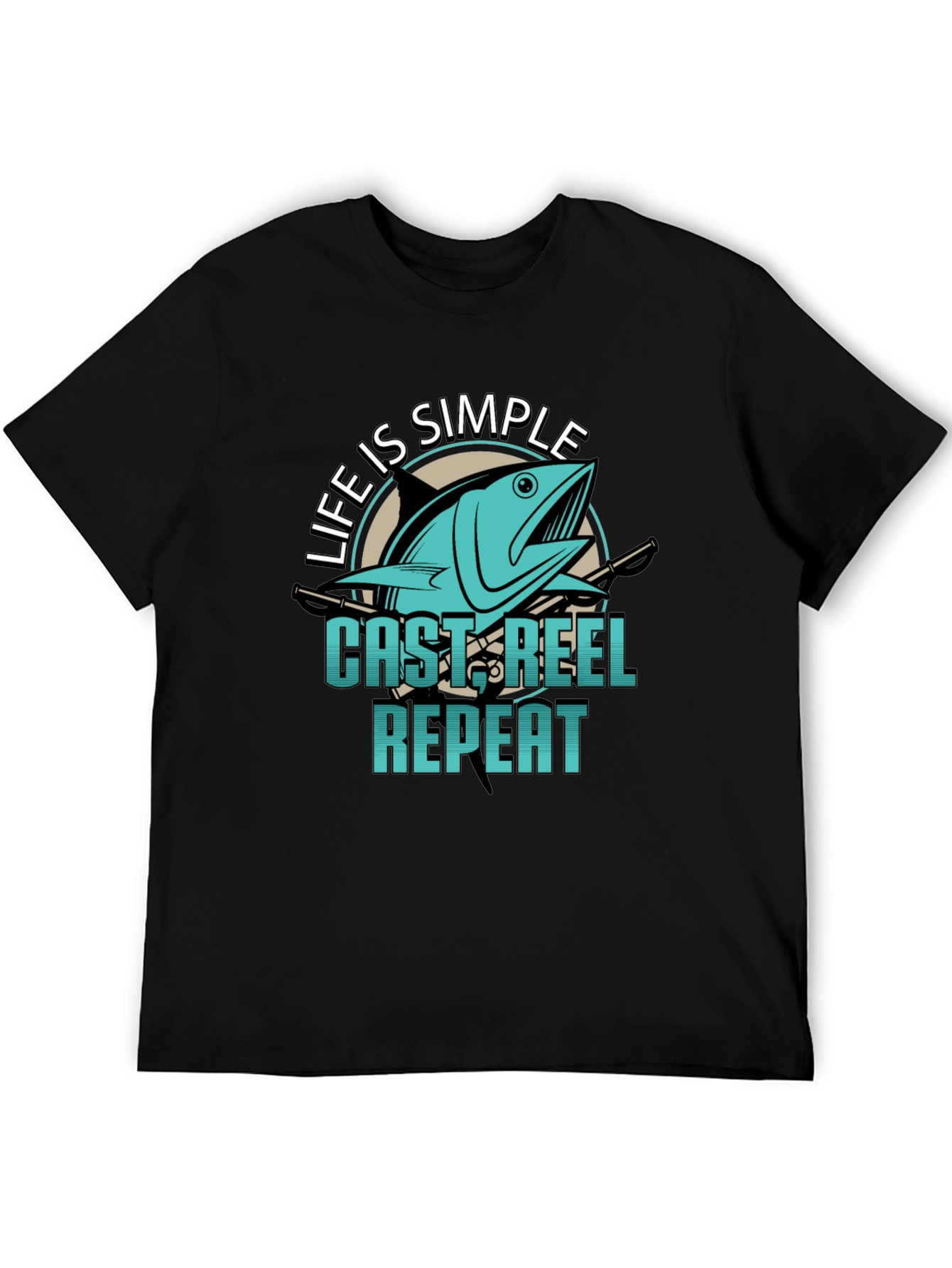 Life is Simple Fishing T-Shirt