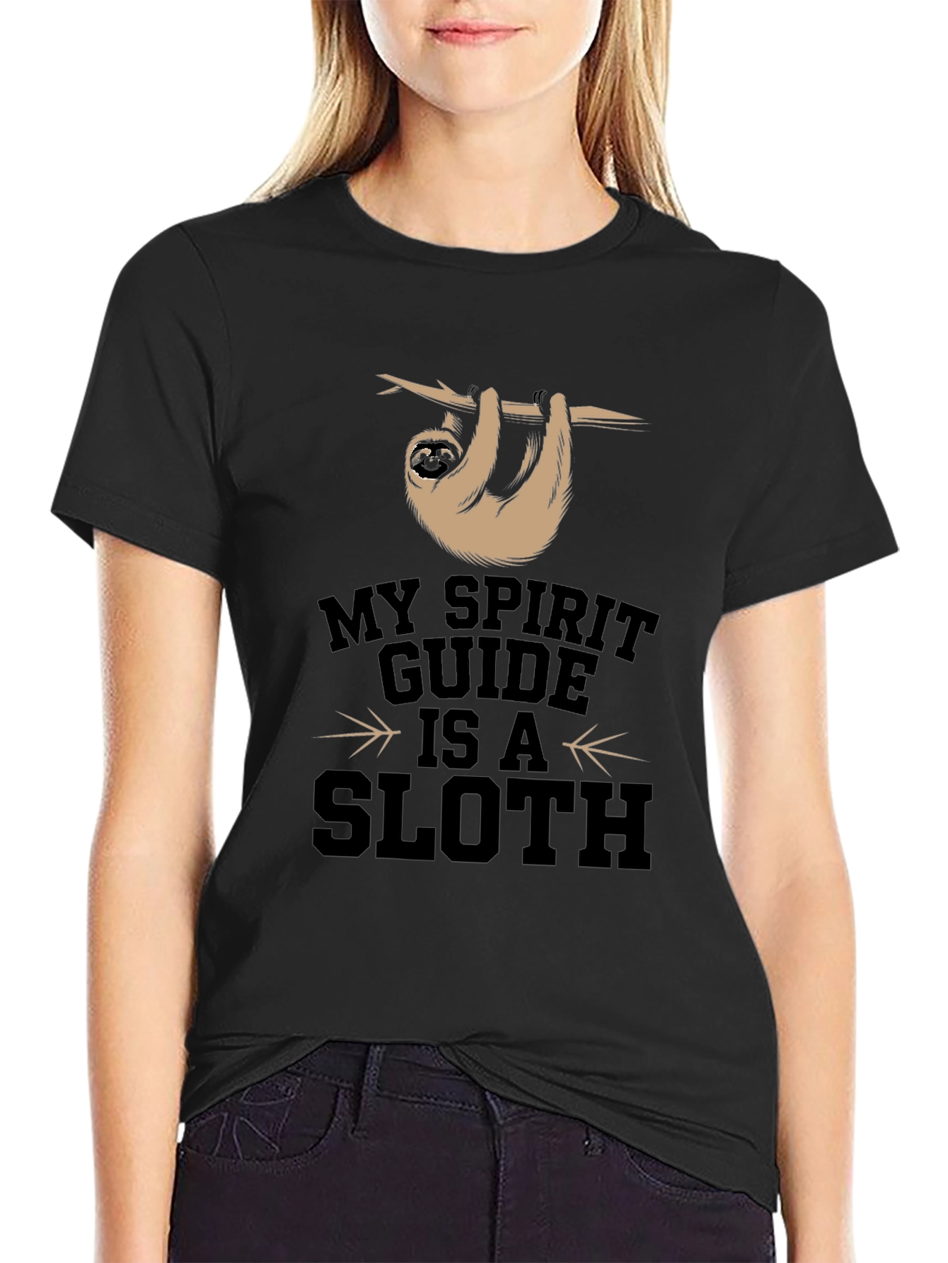 My Spirit Guide is a Sloth T-Shirt