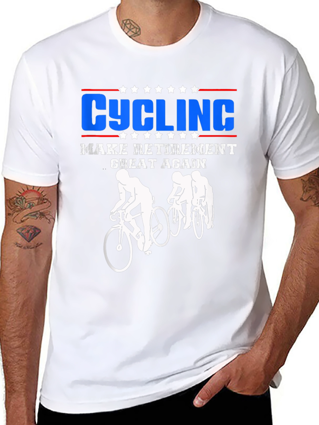Cycling Make Retirement Great Again T-Shirt