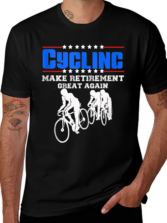 Cycling Make Retirement Great Again T-Shirt