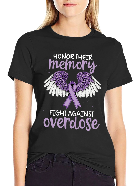 Honor Their Memory Overdose Awareness T-Shirt