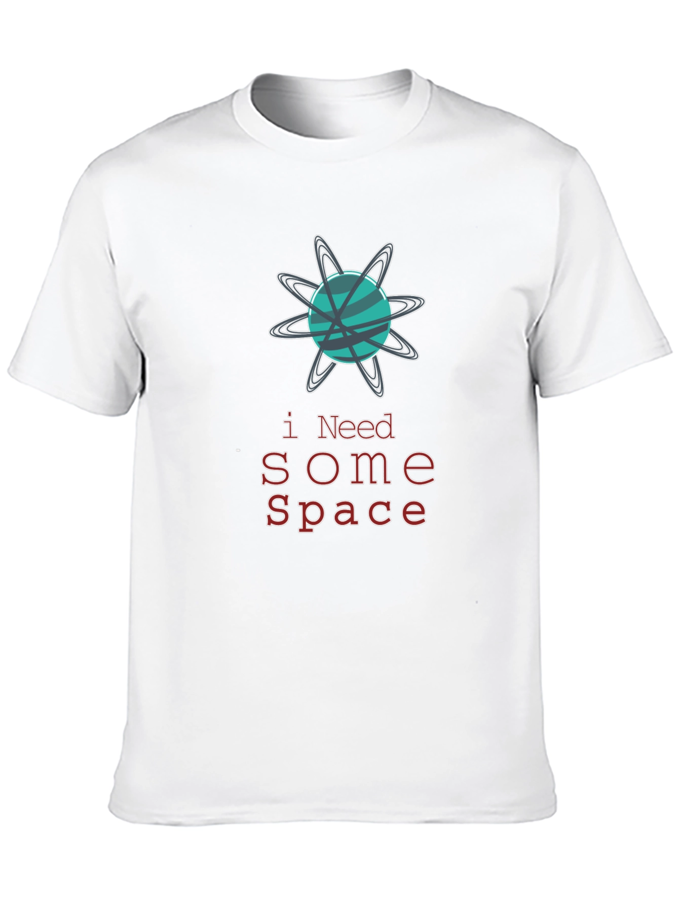 I Need Some Space Black Graphic Tee