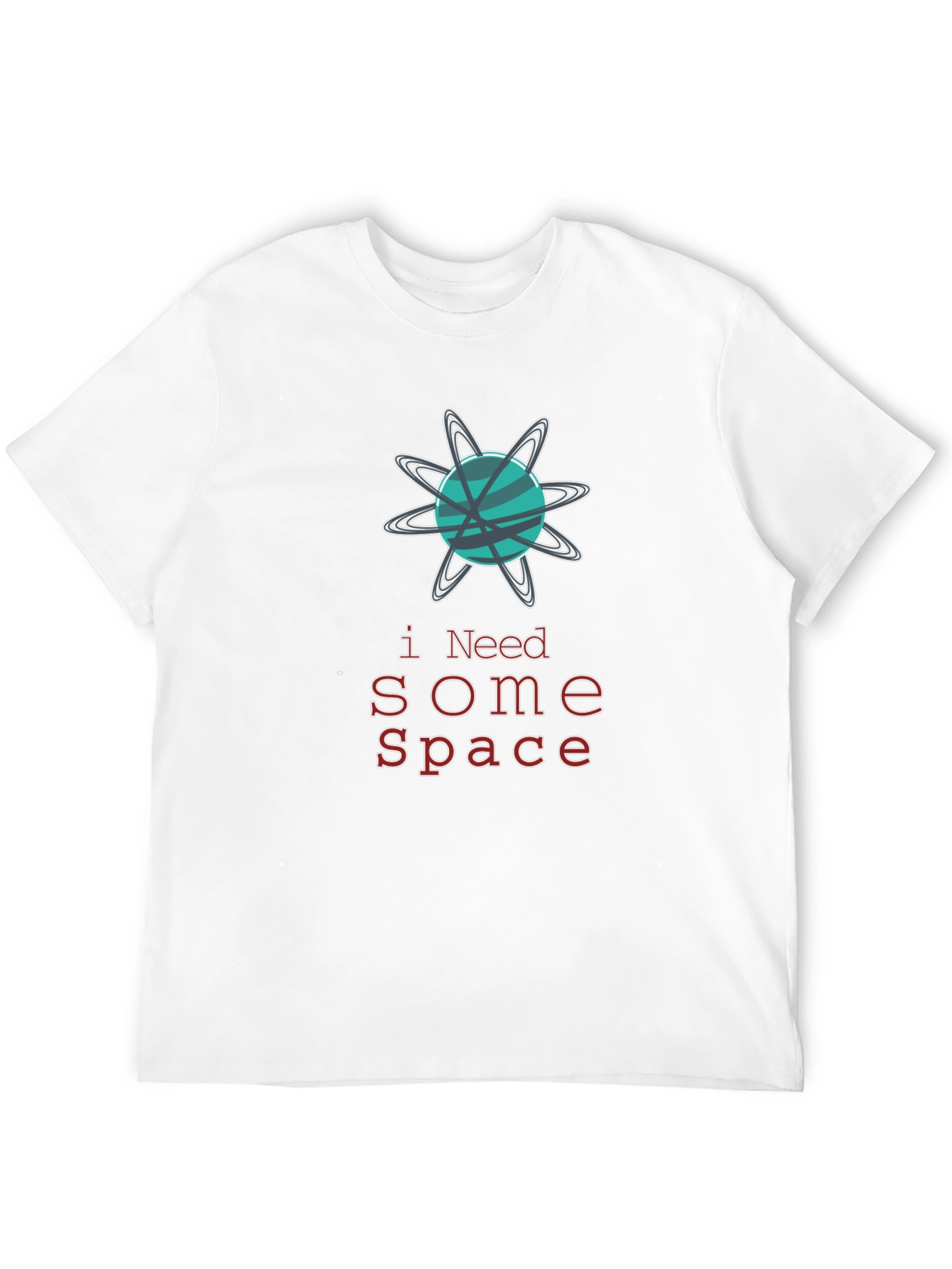I Need Some Space Black Graphic Tee