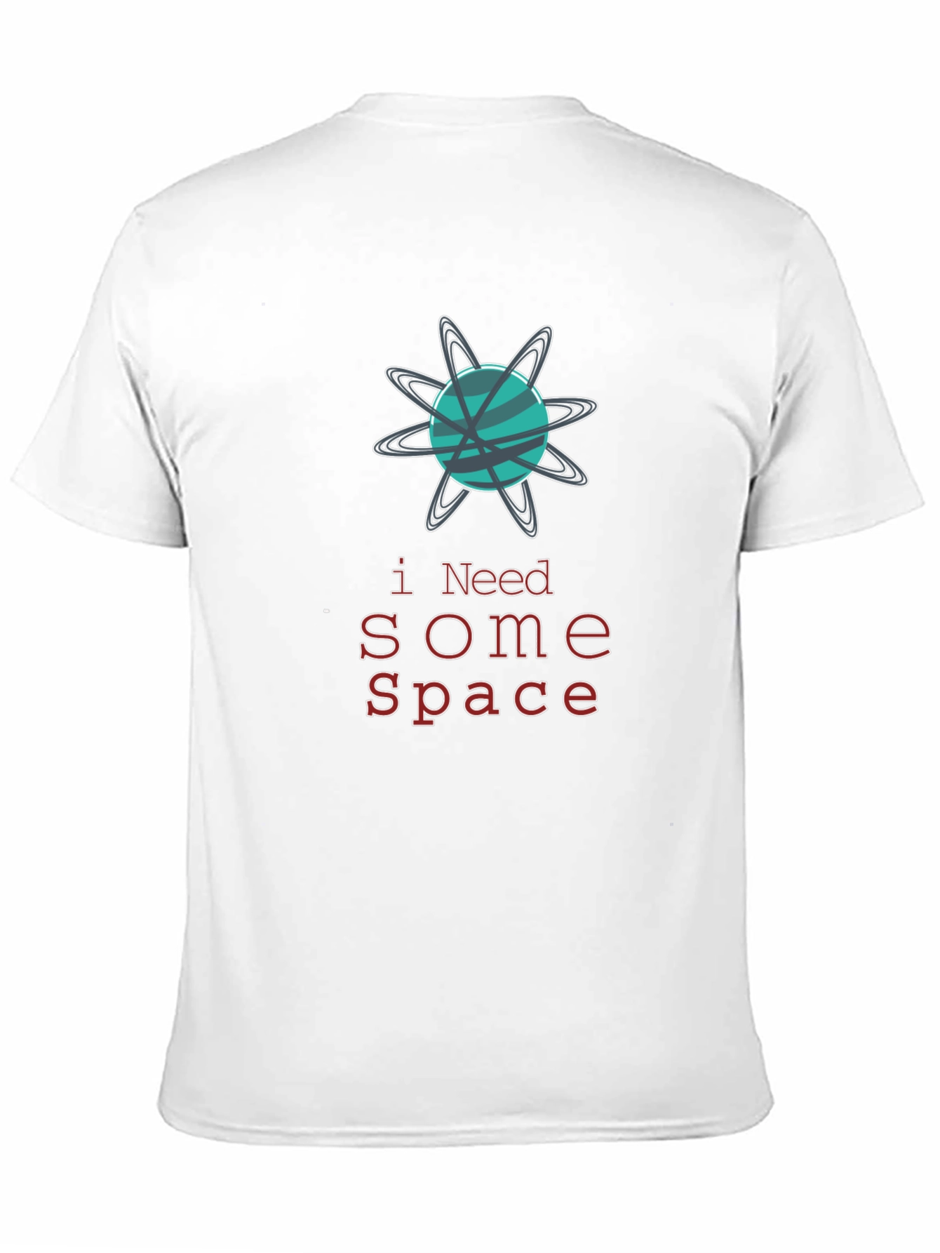 I Need Some Space Black Graphic Tee