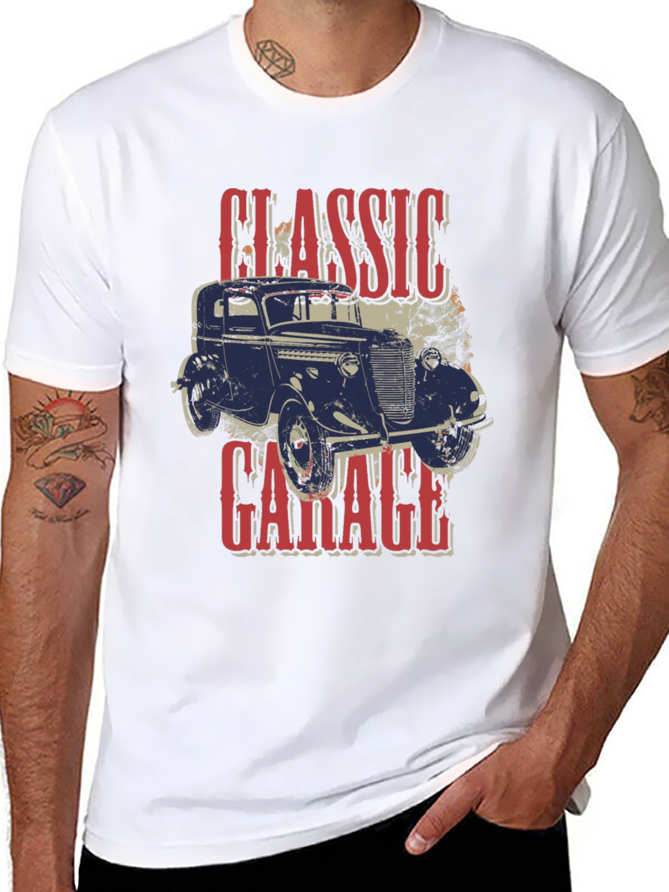 Classic Garage Car T-Shirt
