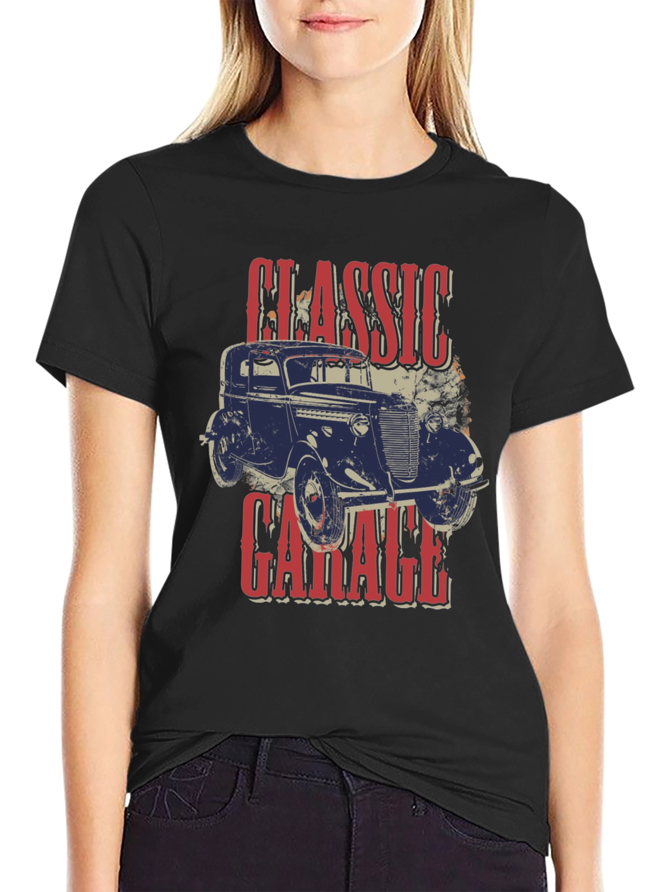 Classic Garage Car T-Shirt