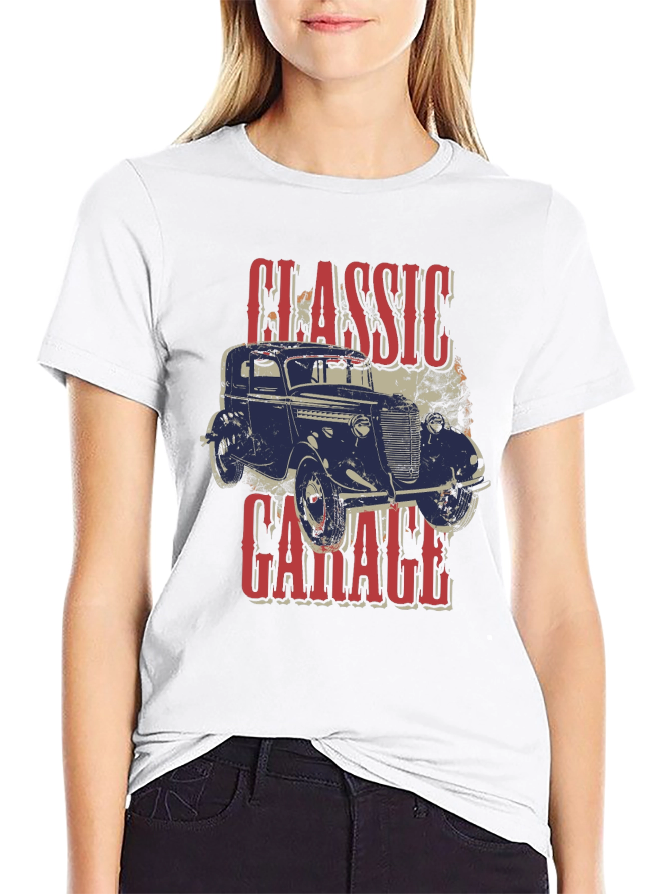 Classic Garage Car T-Shirt