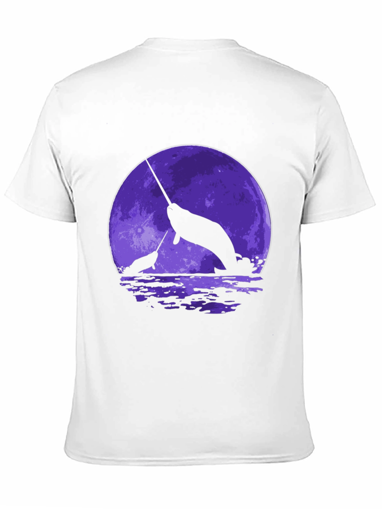 Narwhal Moon Graphic T-Shirt