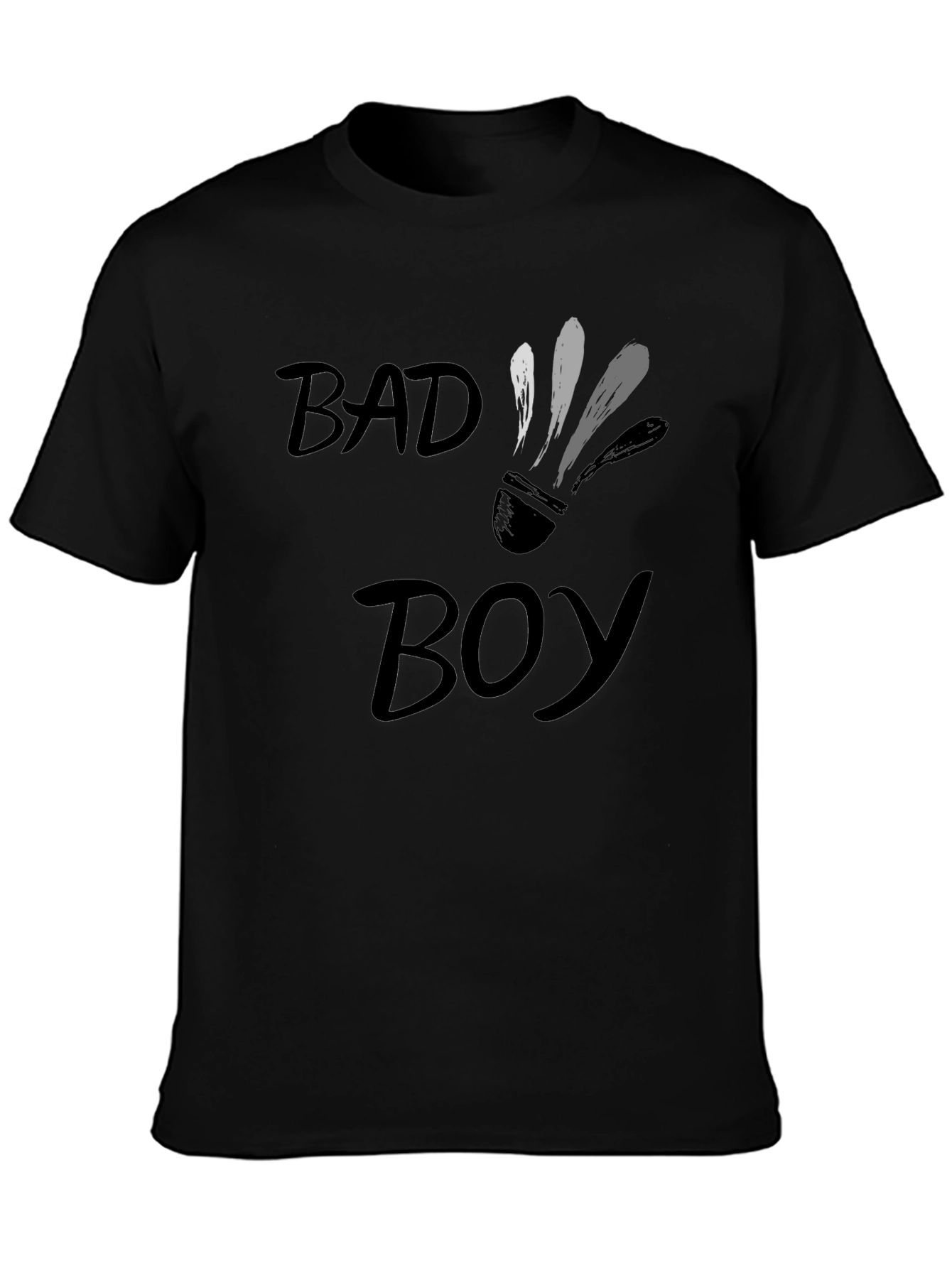 Bad Boy Shuttlecock Graphic T-Shirt - Casual Tee