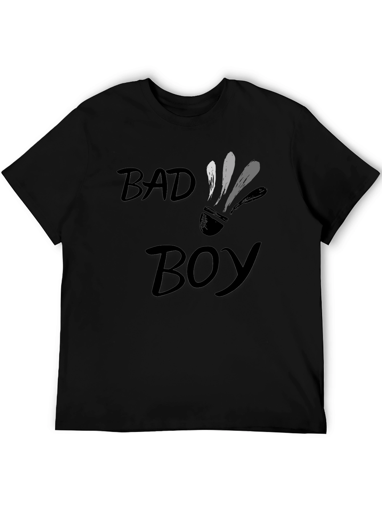 Bad Boy Shuttlecock Graphic T-Shirt - Casual Tee