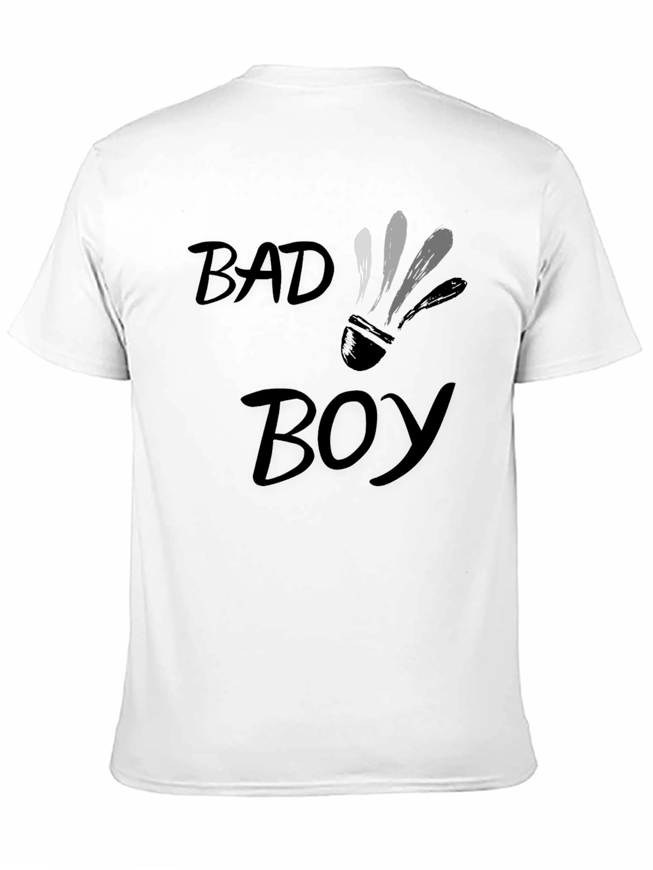Bad Boy Shuttlecock Graphic T-Shirt - Casual Tee