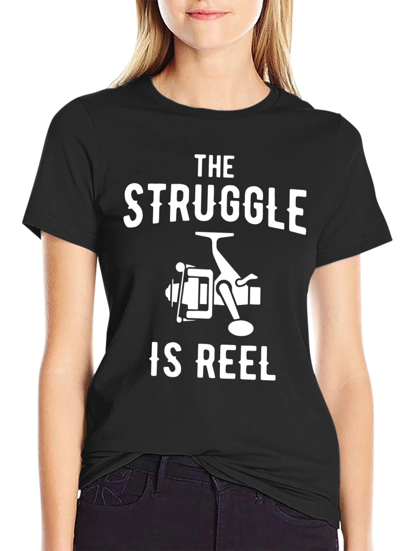 The Struggle is Reel Graphic T-Shirt