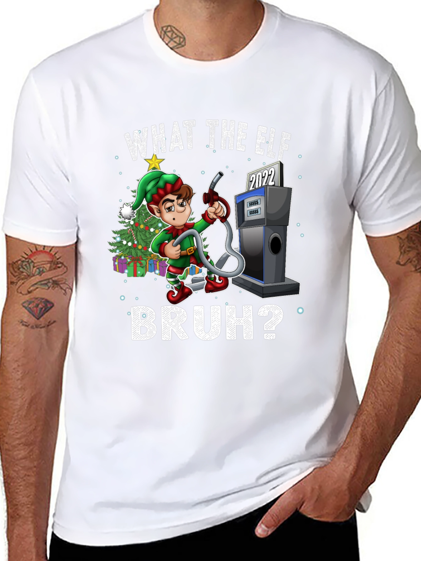 What the Elf Bruh? Graphic Tee