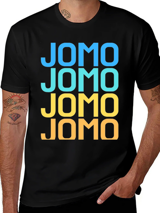 JOMO Graphic Tee - Black T-Shirt