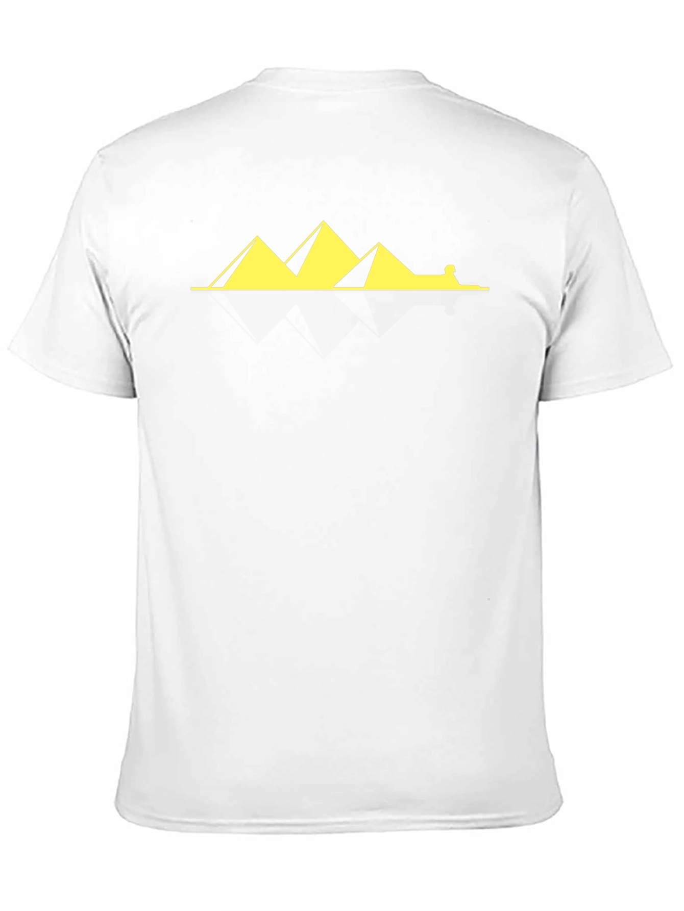 Egyptian Pyramids & Sphinx Graphic Tee - Black