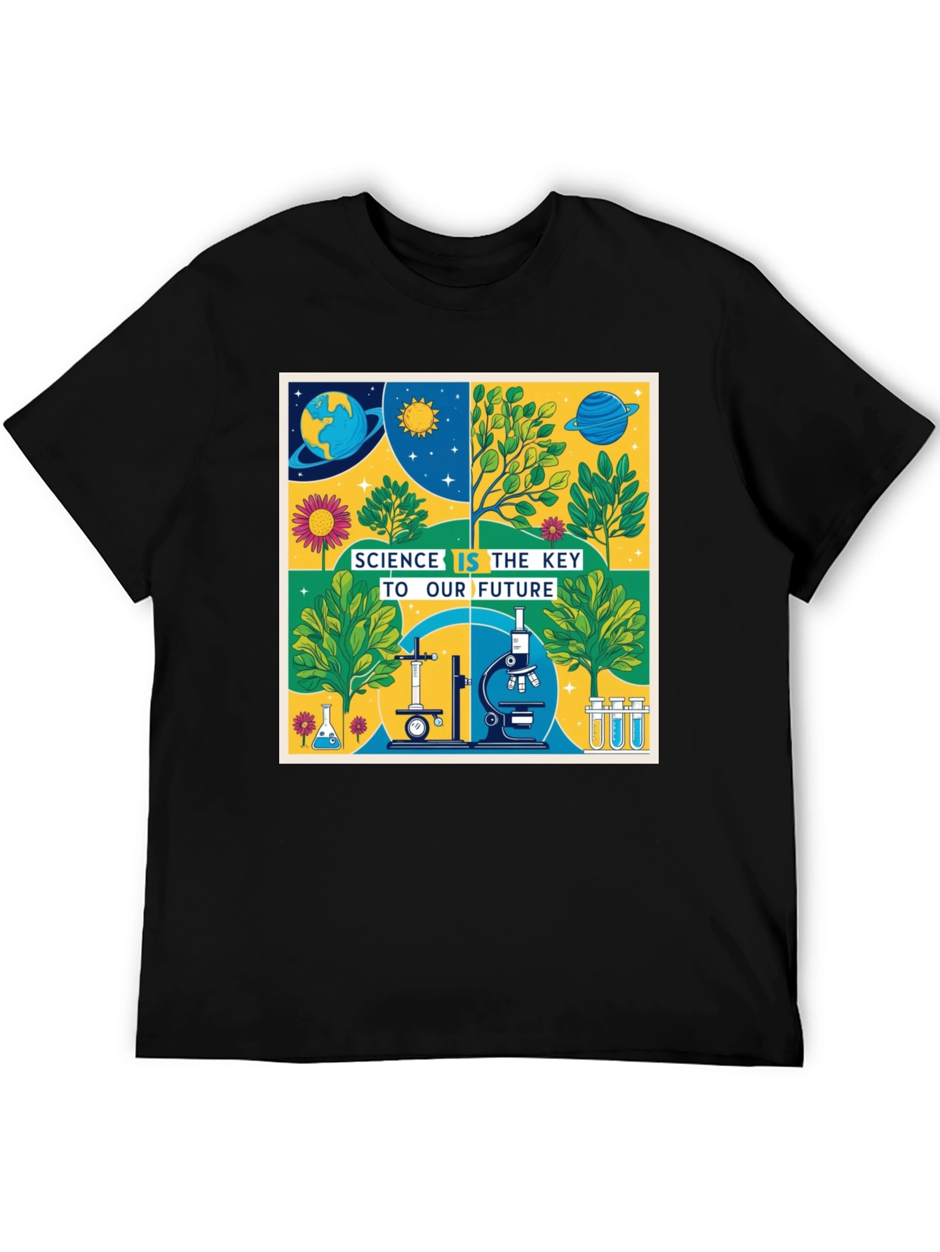 Science is Key Graphic Tee