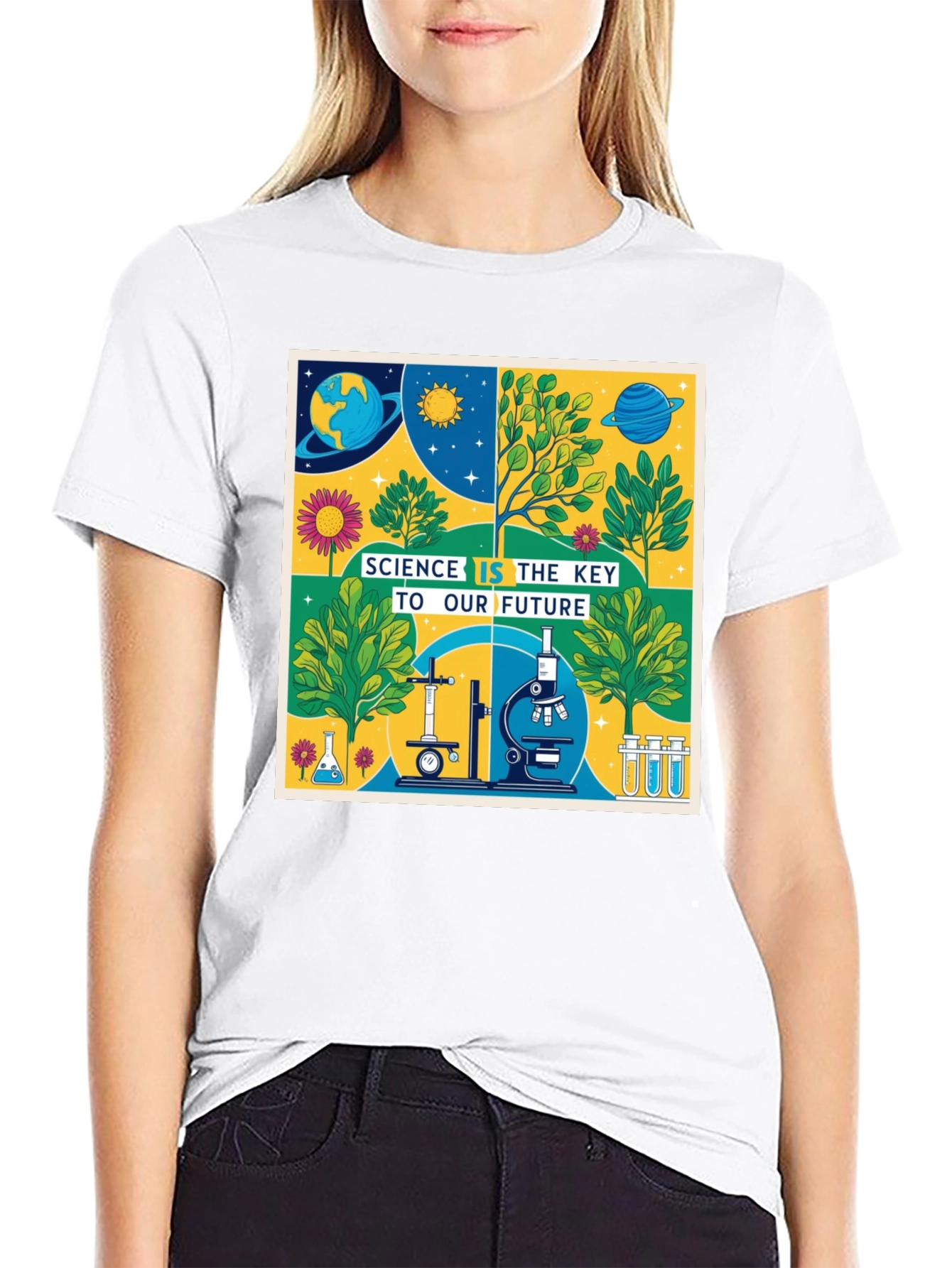 Science is Key Graphic Tee