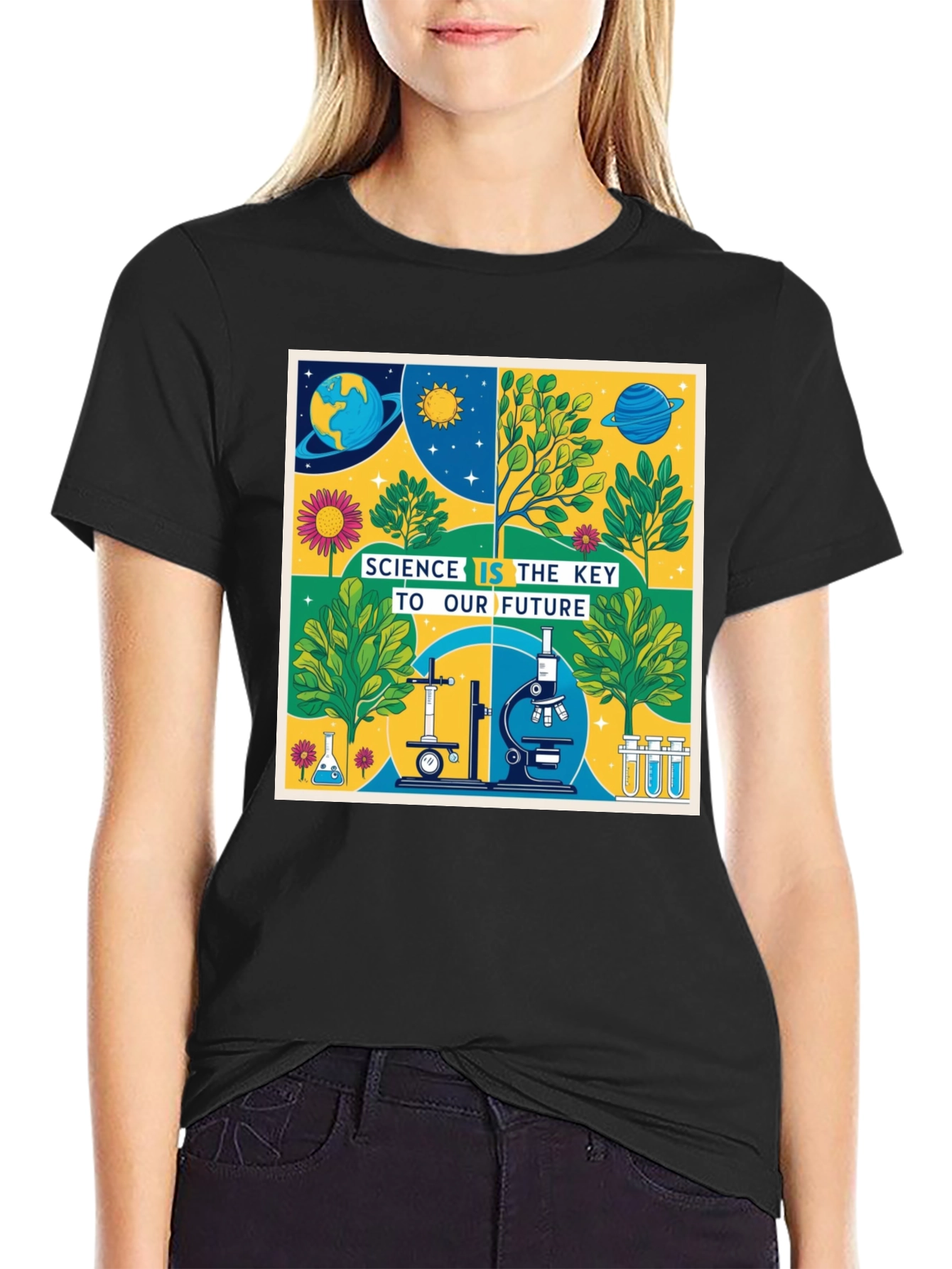 Science is Key Graphic Tee