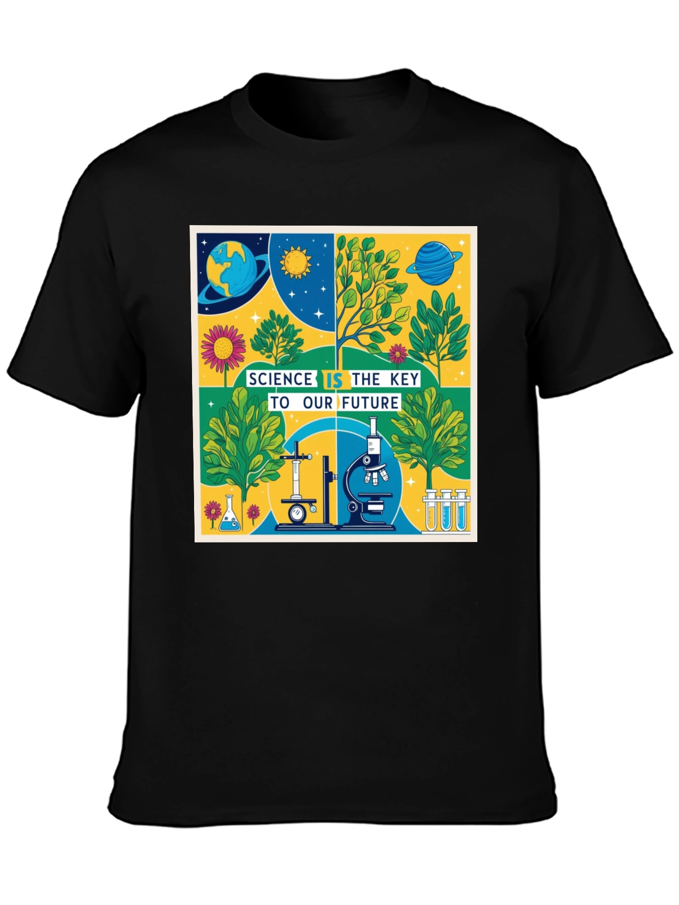 Science is Key Graphic Tee