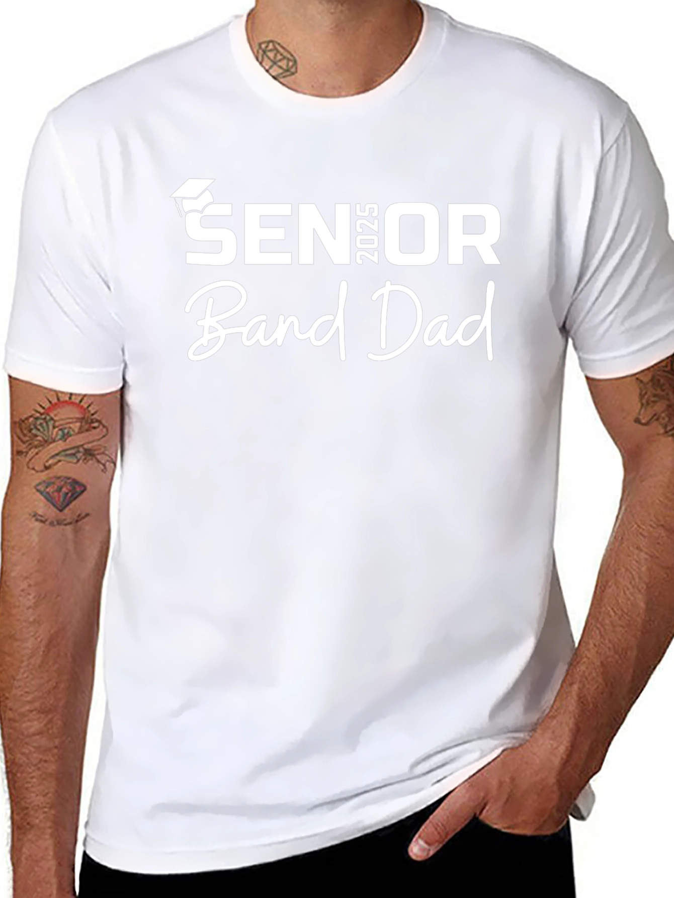 Senior Band Dad 2025 T-Shirt
