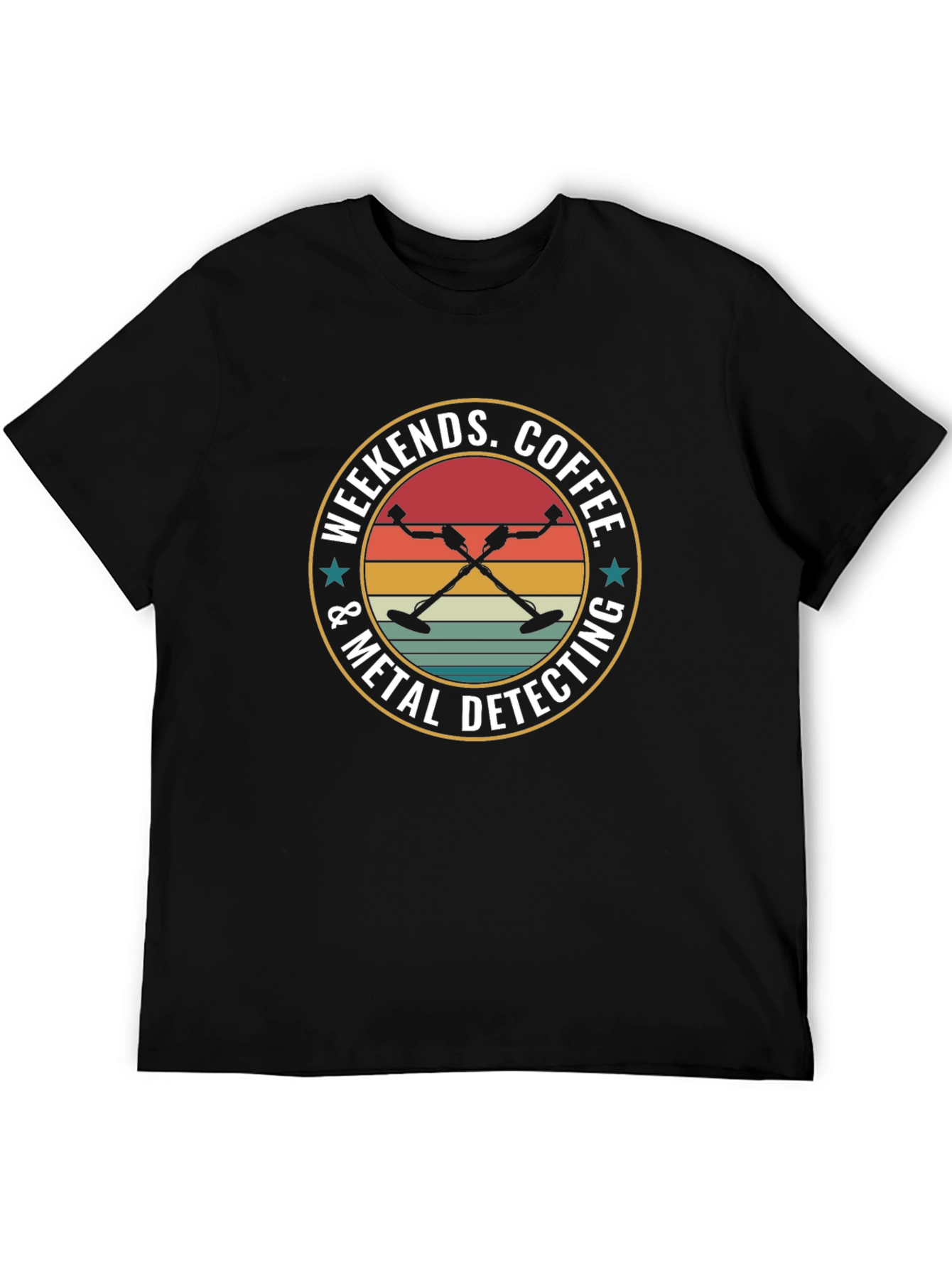 Weekends Coffee & Metal Detecting T-Shirt