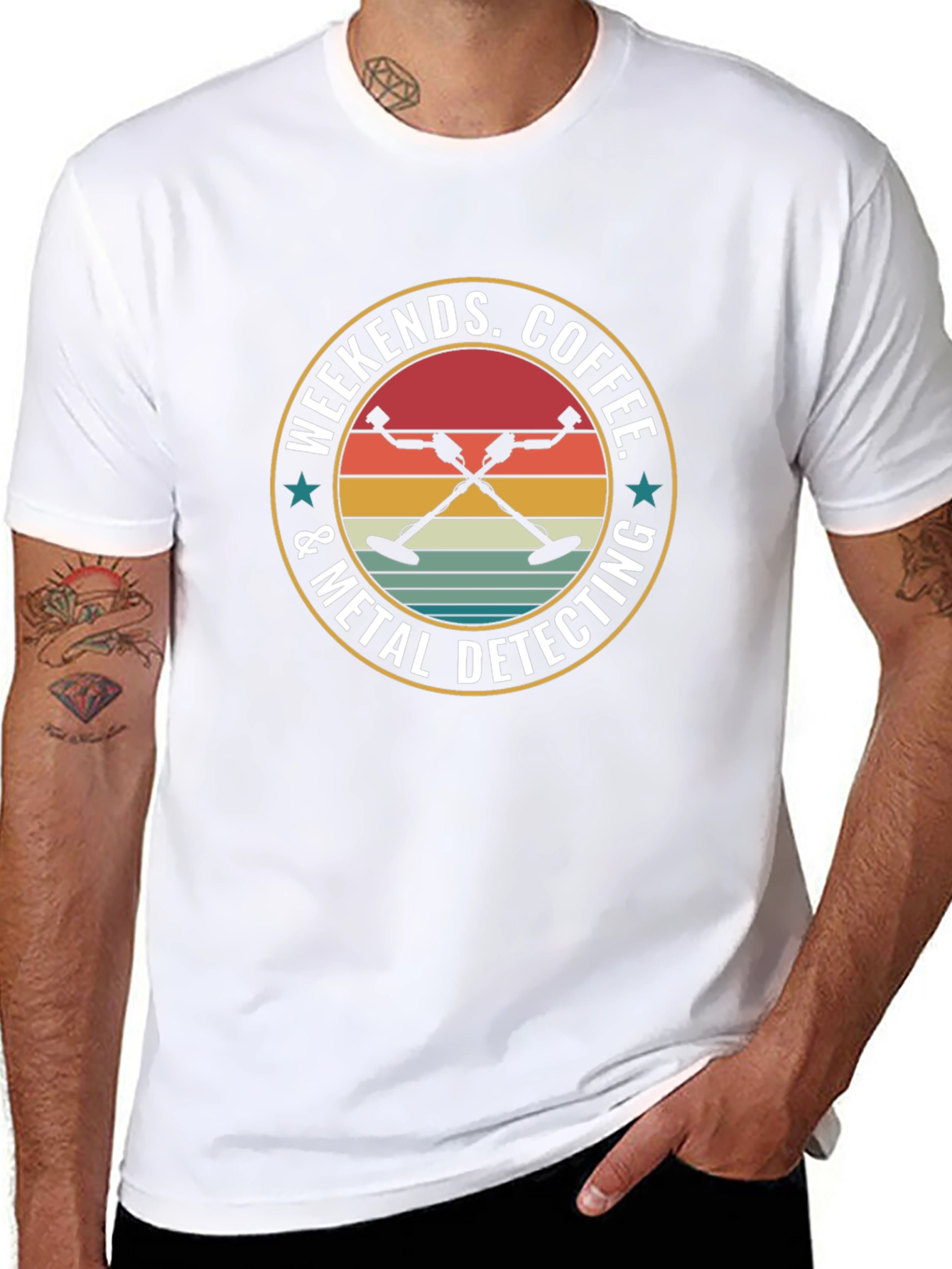 Weekends Coffee & Metal Detecting T-Shirt