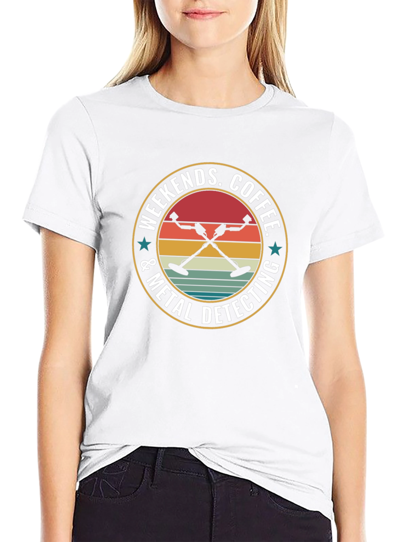 Weekends Coffee & Metal Detecting T-Shirt