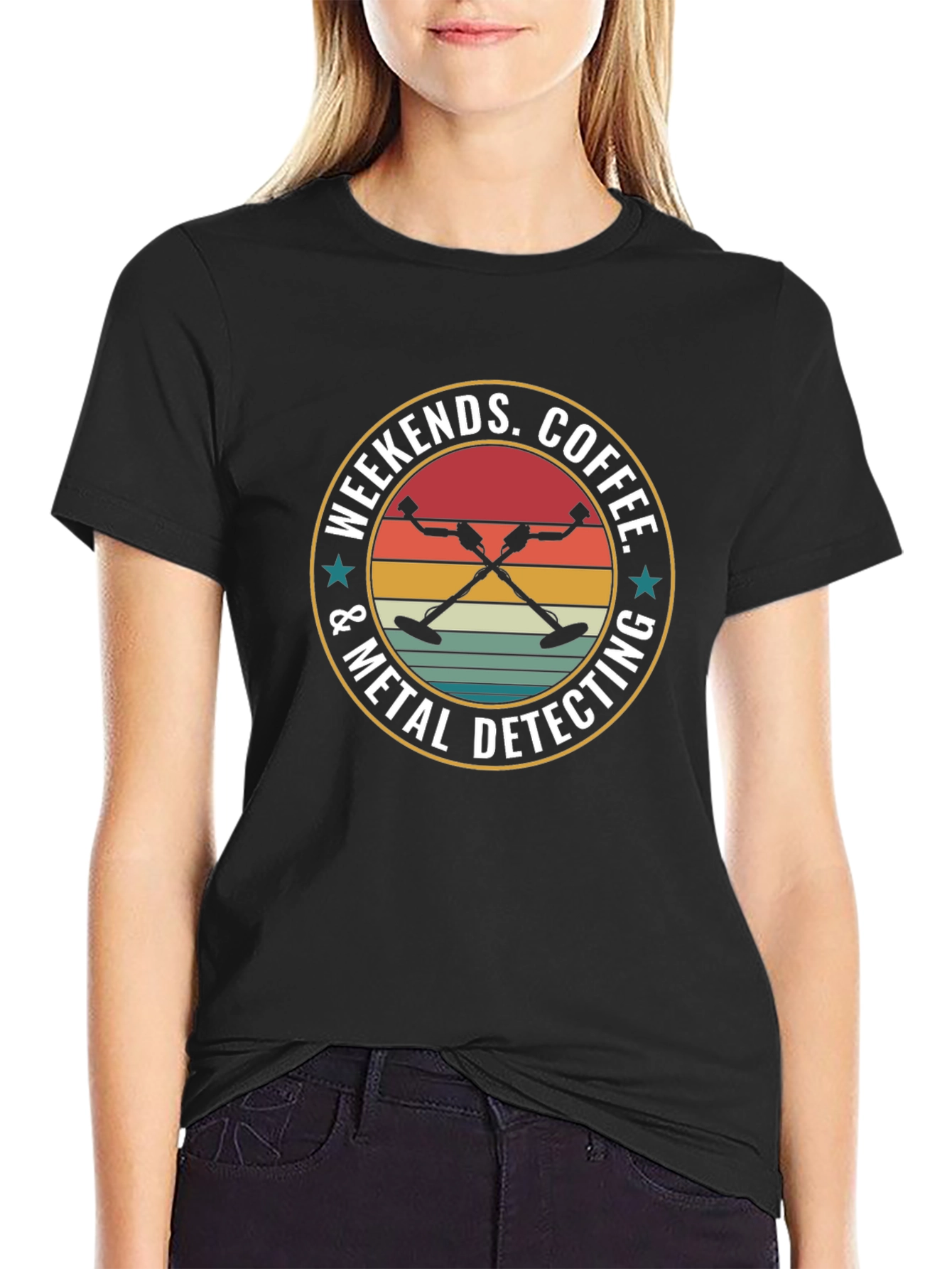 Weekends Coffee & Metal Detecting T-Shirt