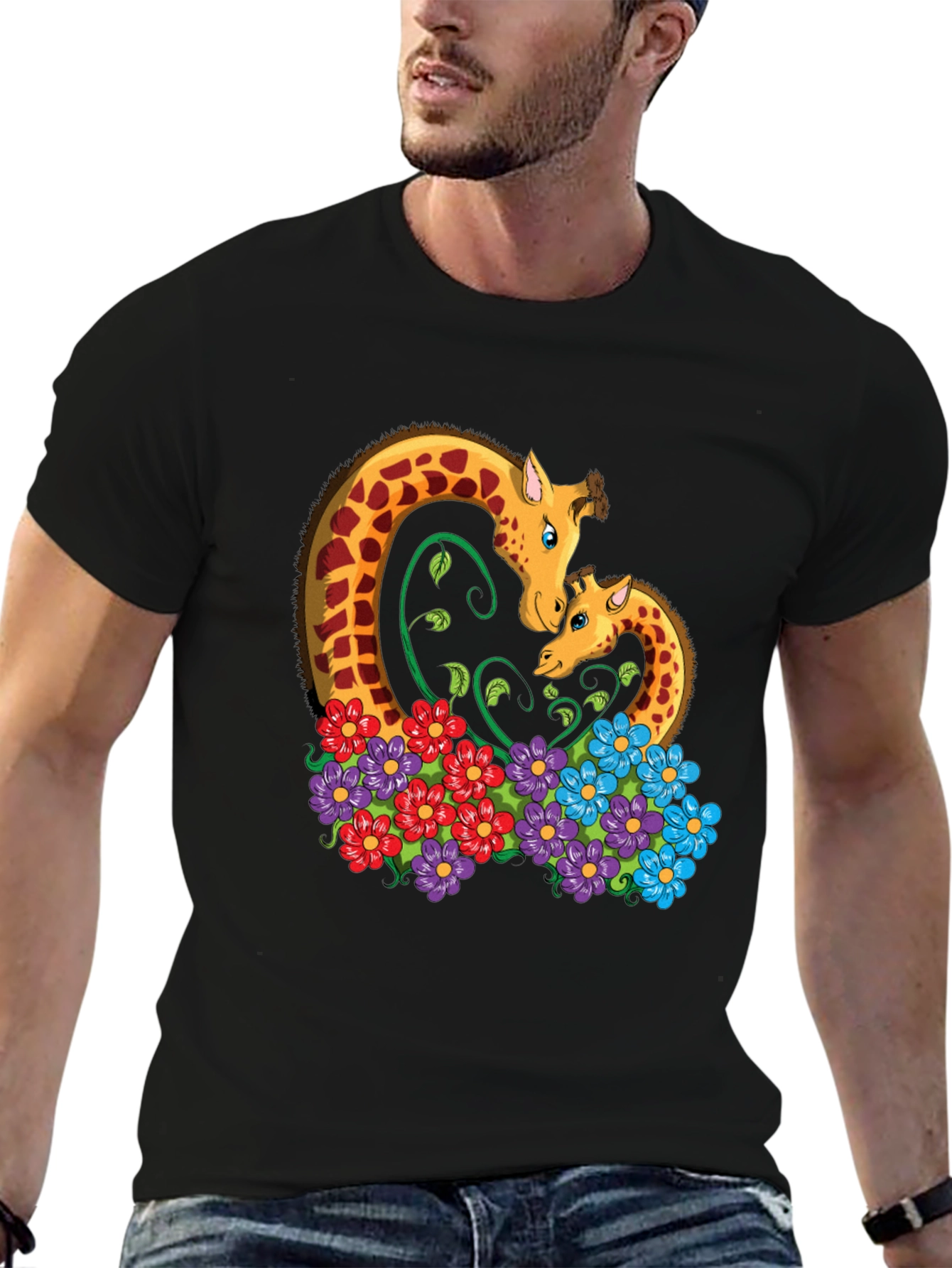 Giraffe Love T-Shirt